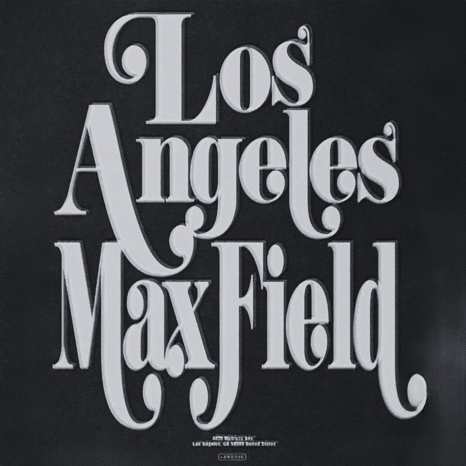 A. PRESSE Installation at Maxfield LA