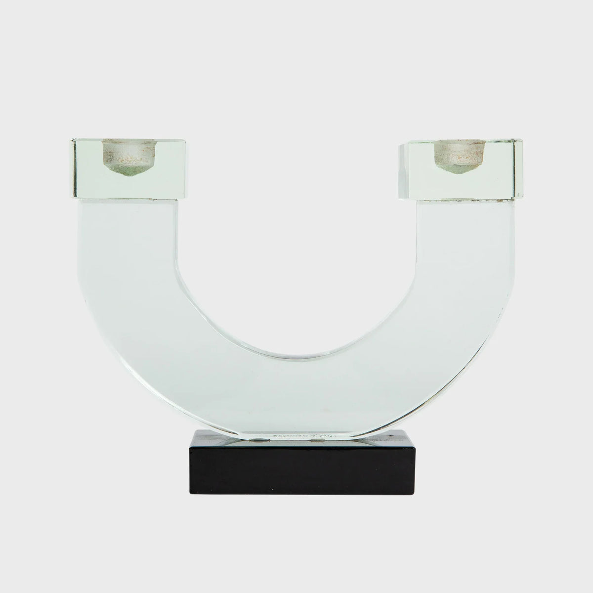 BACCARAT | 1920'S GLASS CANDLE HOLDER