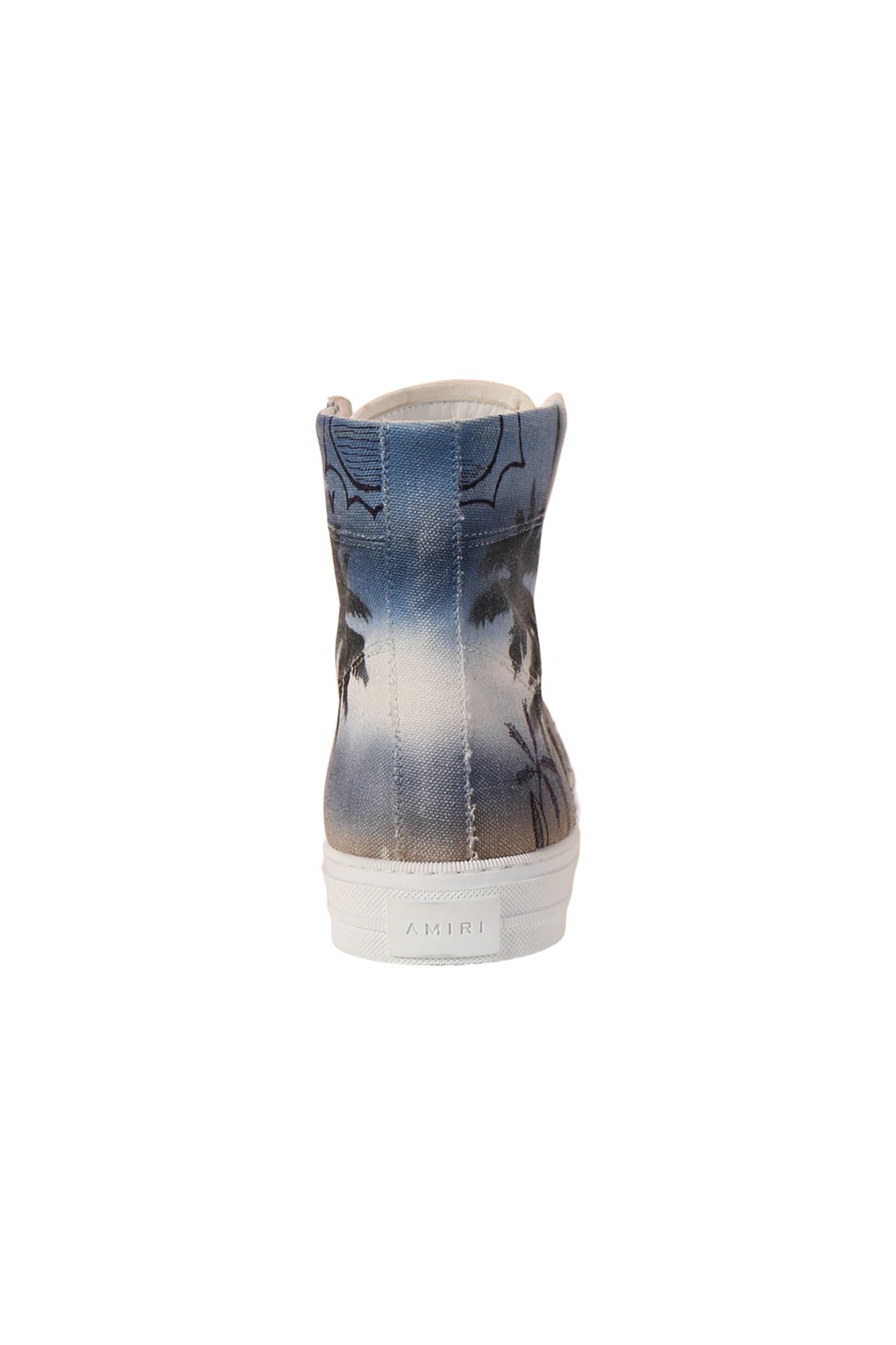 AMIRI | SUNSET CANVAS AIRBRUSH HI SNEAKERS