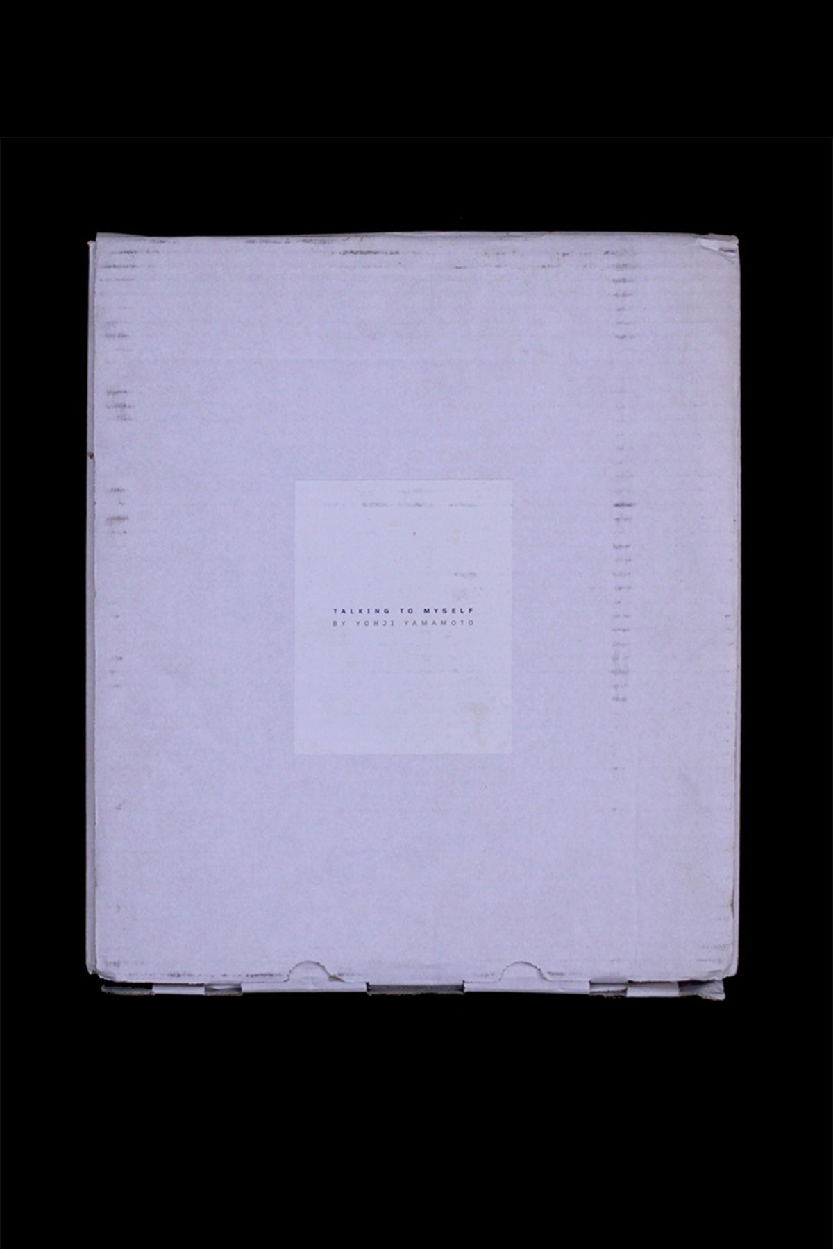 YOHJI YAMAMOTO | TALKING TO MYSELF