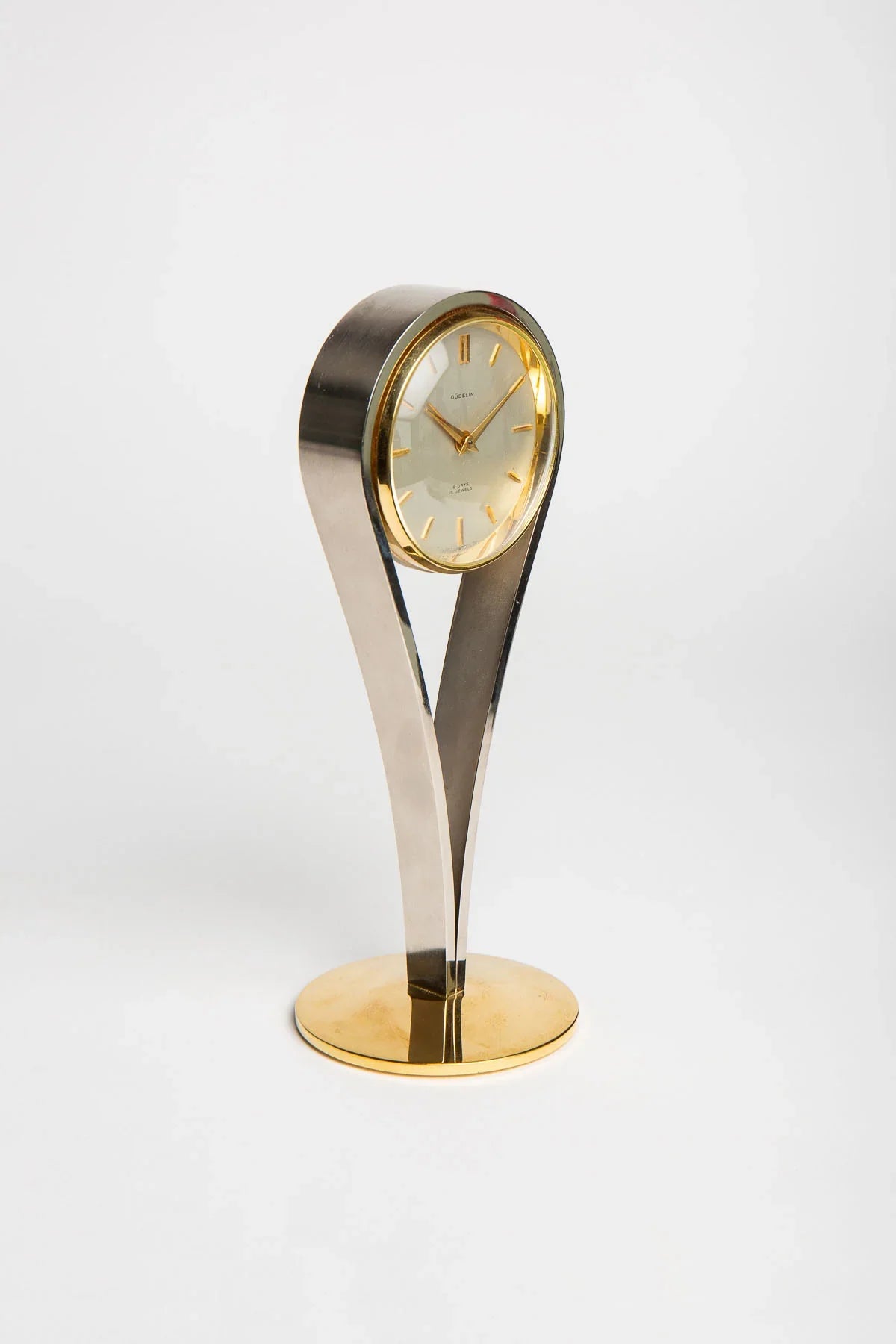 GÜBELIN | 1950'S TEARDROP DESK CLOCK - MAXFIELD LA