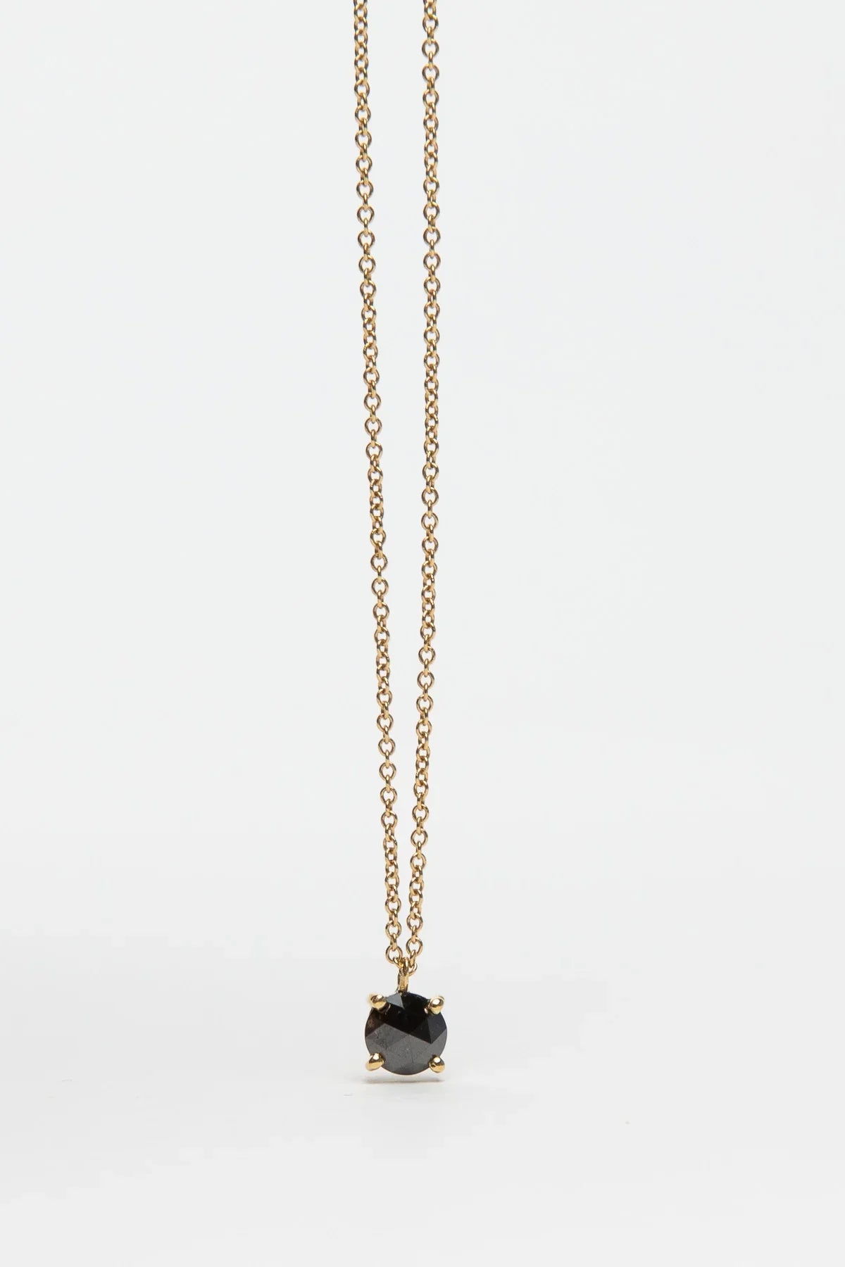 JOANNE FISKE | SINGLE BLACK DIAMOND NECKLACE