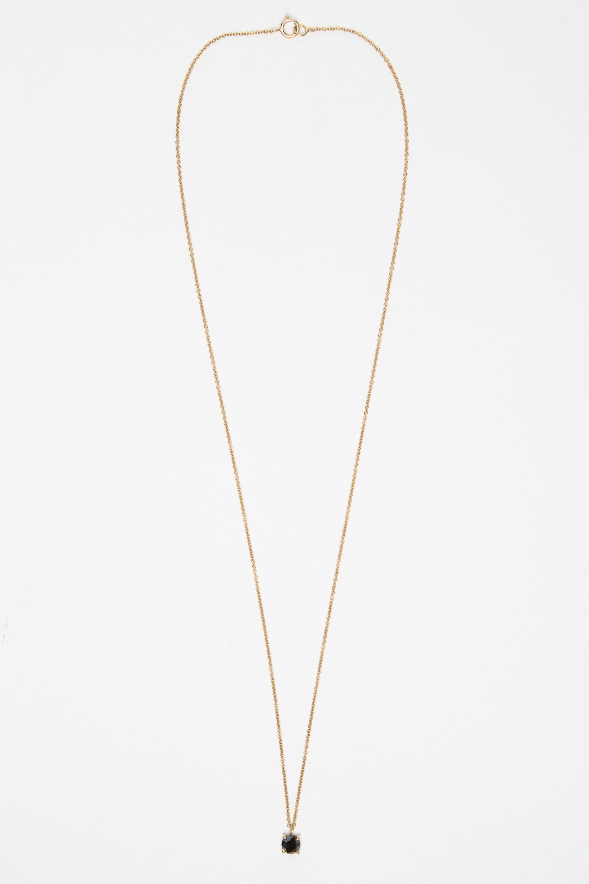 JOANNE FISKE | SINGLE BLACK DIAMOND NECKLACE - MAXFIELD LA