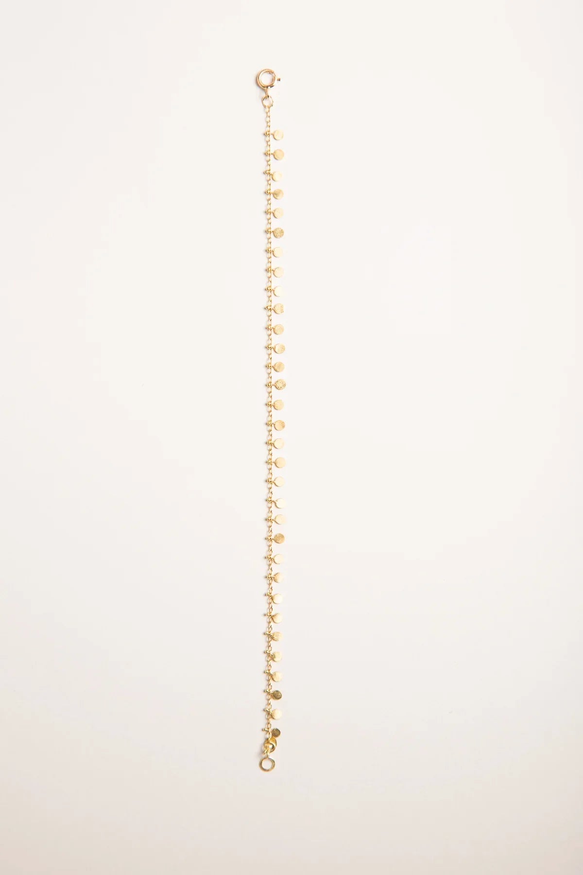 SIA TAYLOR | EVENLY DOTTED GOLD BRACELET