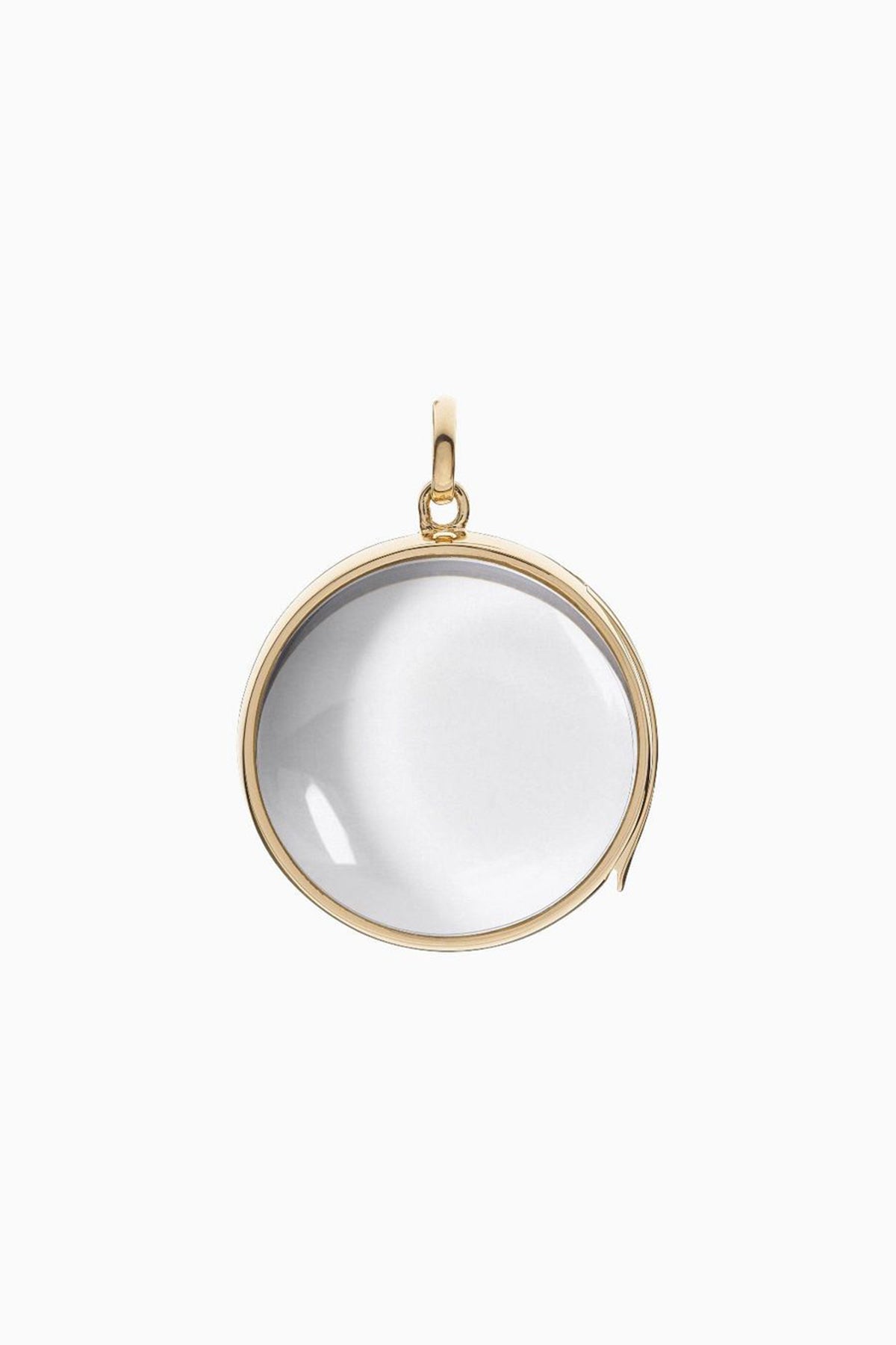 LOQUET LONDON | LARGE GOLD ROUND LOCKET