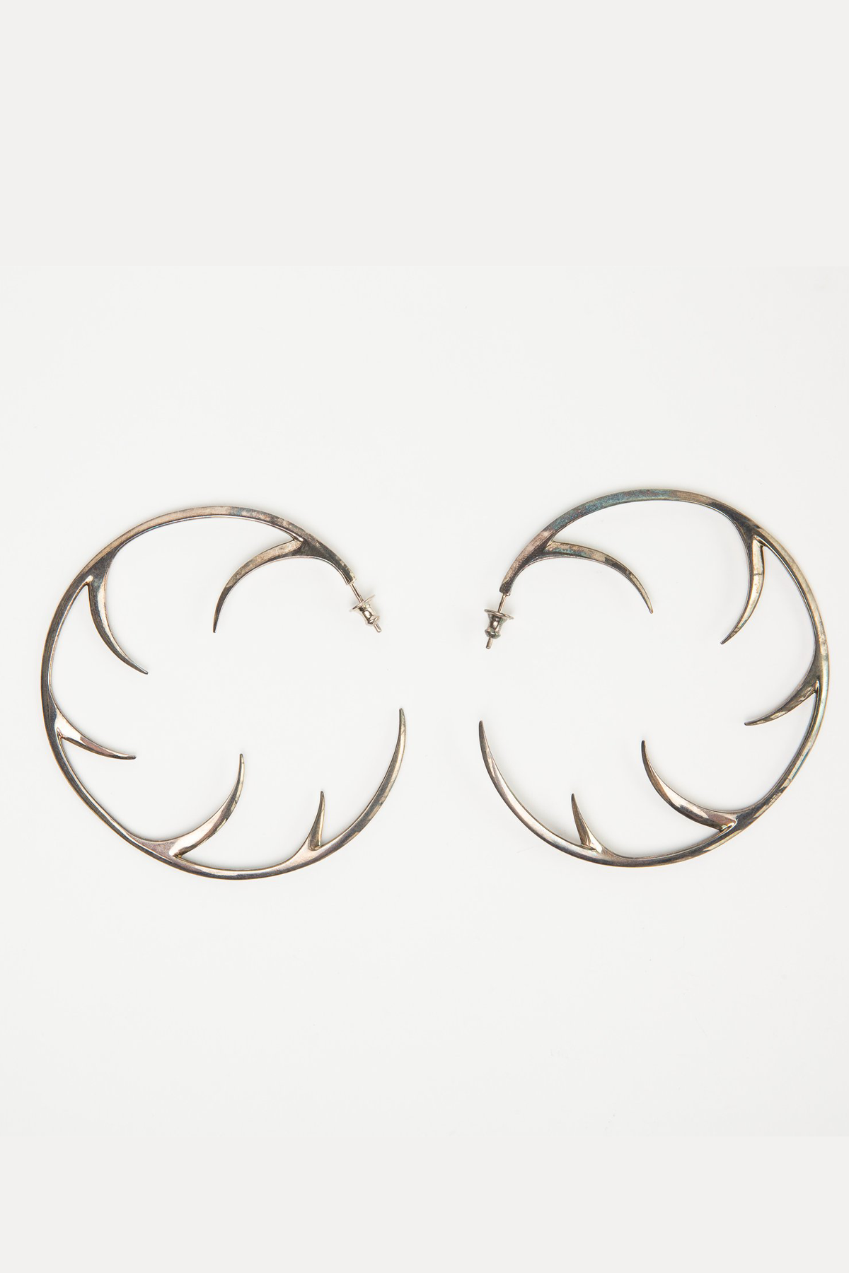 Shaun Leane | Silver Cat Claw Hoops