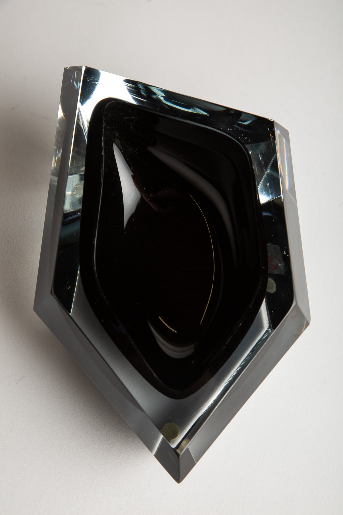 MAXFIELD PRIVATE COLLECTION | PURHO BLACK MURANO GLASS BOWL - MAXFIELD LA