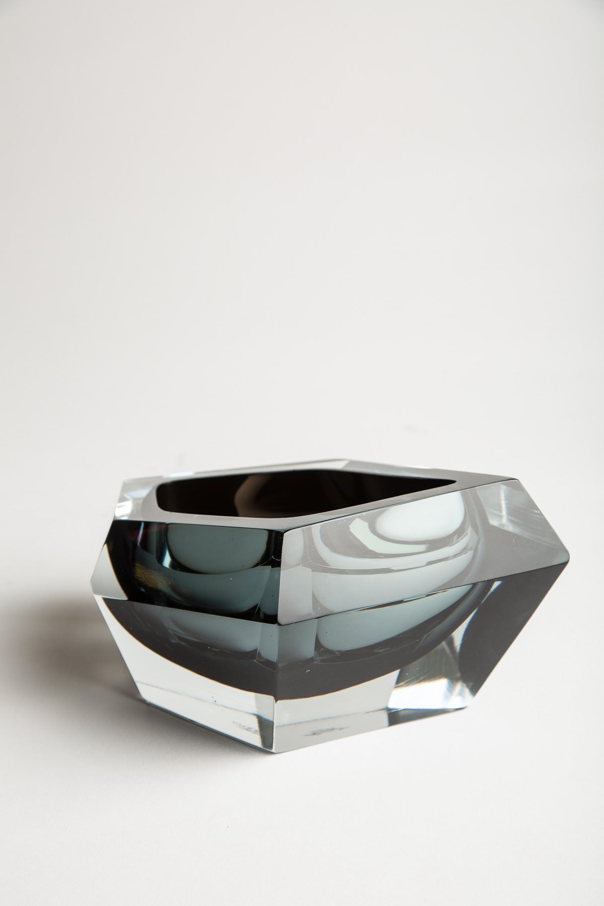 MAXFIELD PRIVATE COLLECTION | PURHO BLACK MURANO GLASS BOWL - MAXFIELD LA