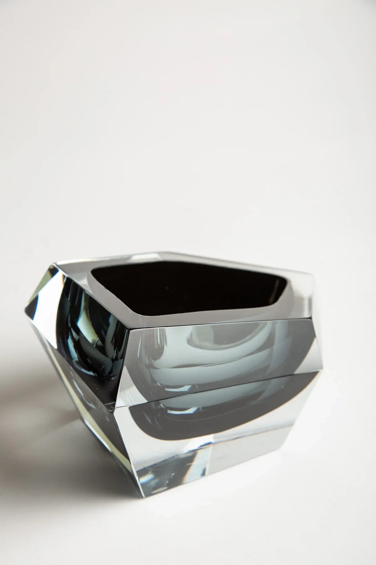 MAXFIELD PRIVATE COLLECTION | PURHO BLACK MURANO GLASS BOWL
