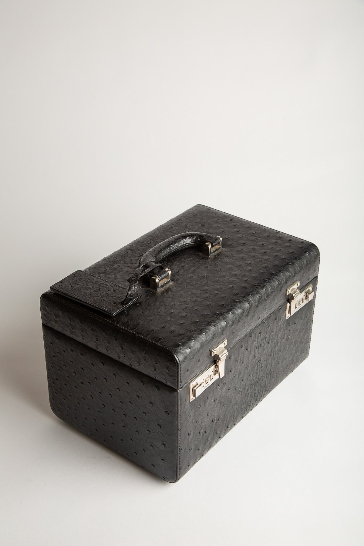 PRADA | STUZZO OSTRICH BEAUTY CASE - MAXFIELD LA
