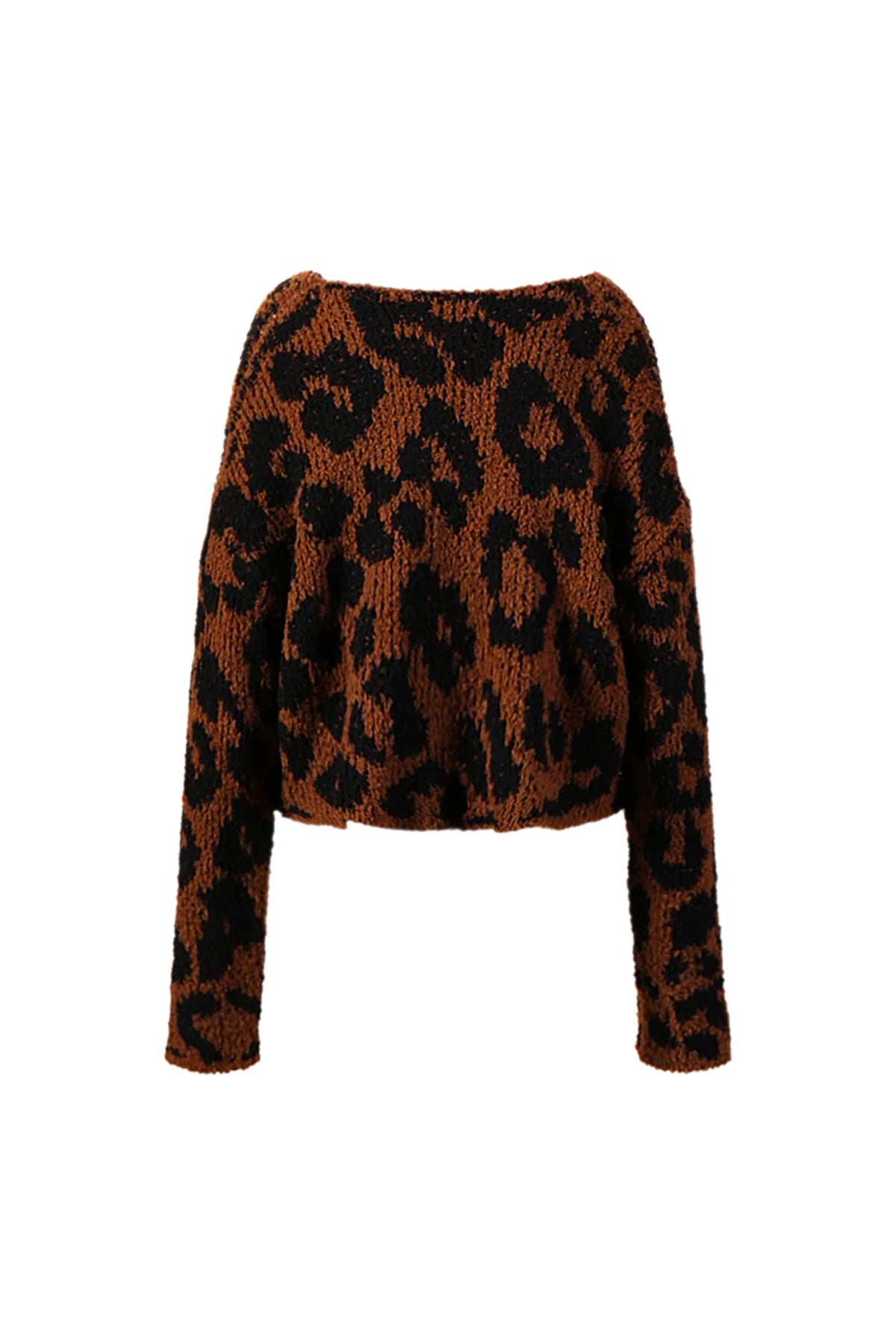 AMIRI | LEOPARD CROP SWEATER