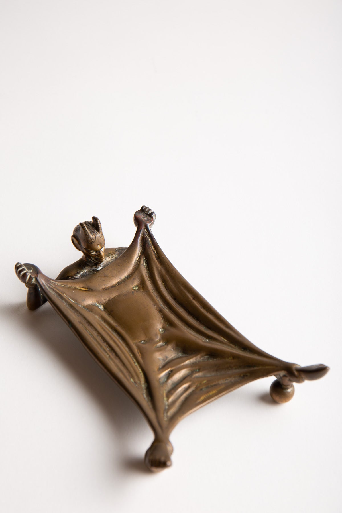 MAXFIELD PRIVATE COLLECTION | VINTAGE 1920'S DEVIL CARDHOLDER/ASHTRAY - MAXFIELD LA