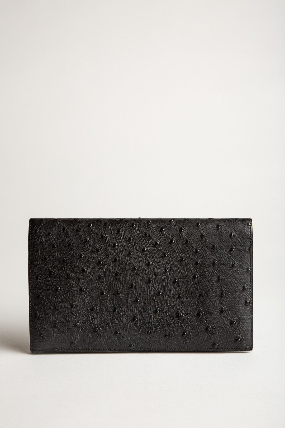 HERMÈS | 1970'S OSTRICH CLUTCH - MAXFIELD LA