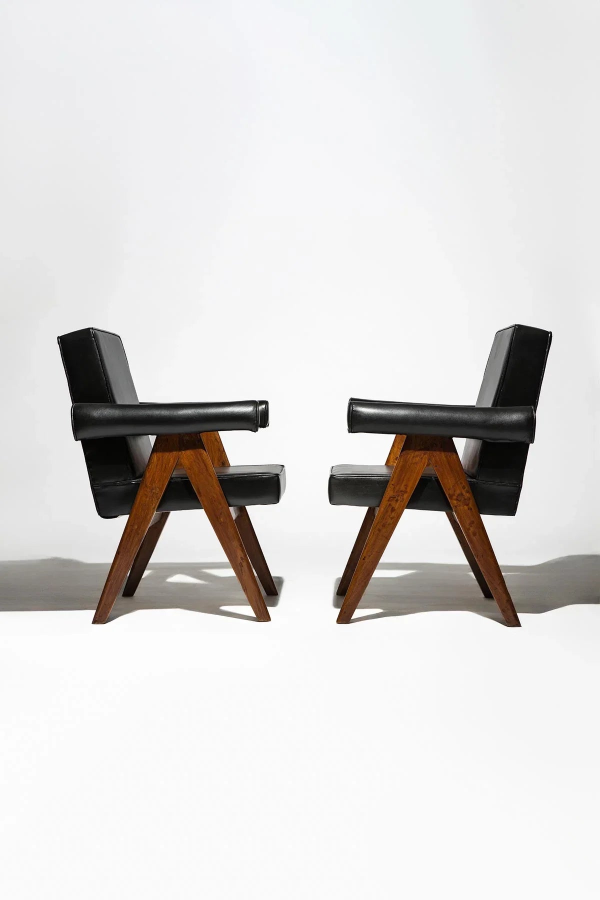 MAXFIELD PRIVATE COLLECTION | PIERRE JEANNERET COMMITTEE CHAIR (SET OF 2)