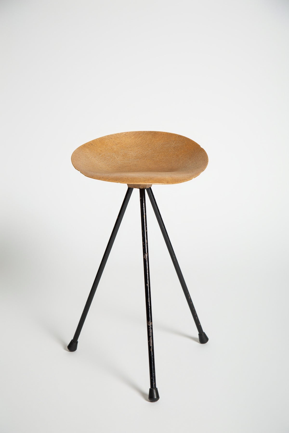 MAXFIELD PRIVATE COLLECTION | 1950’S JEAN RAYMOND PICARD STOOLS, SET OF 3 - MAXFIELD LA