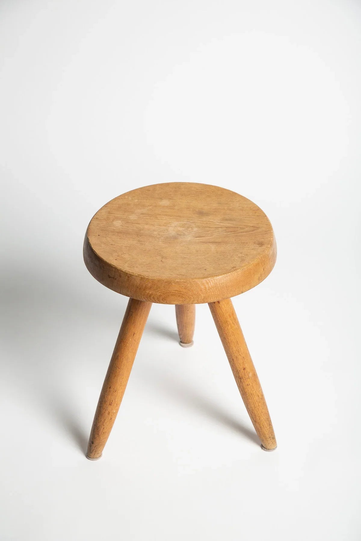 PERRIAND | 1950'S PERRIAND WOODEN STOOL