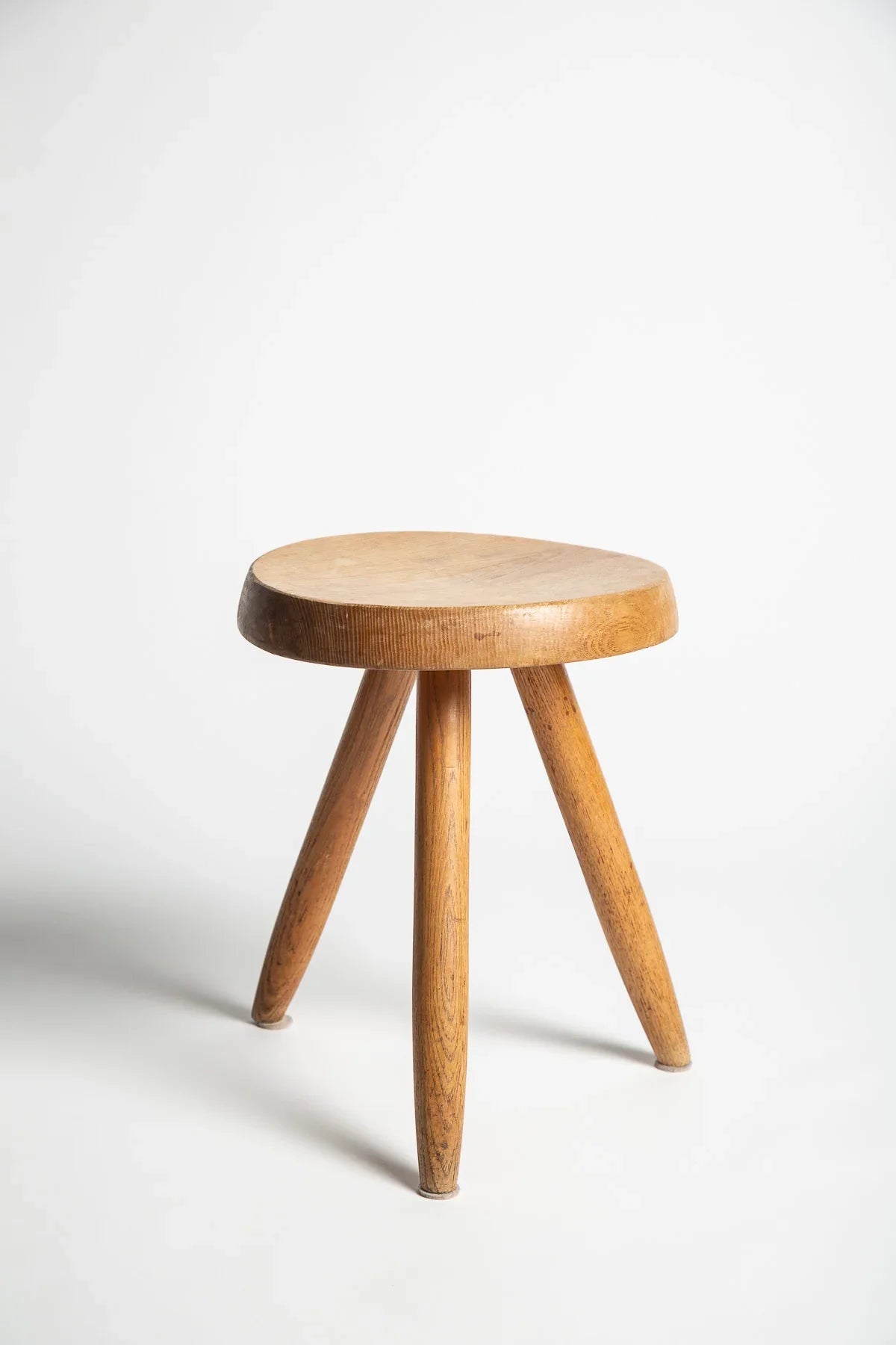 PERRIAND | 1950'S PERRIAND WOODEN STOOL