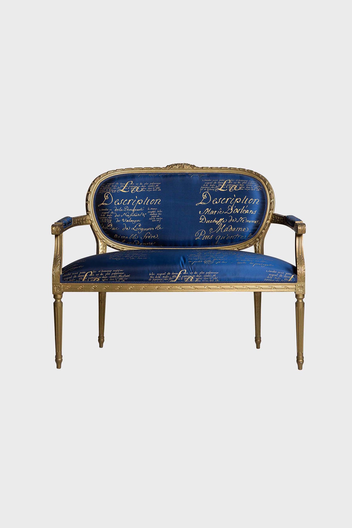 MAXFIELD PRIVATE COLLECTION | QUARTERMAINE OVAL BACK COUCH - MAXFIELD LA