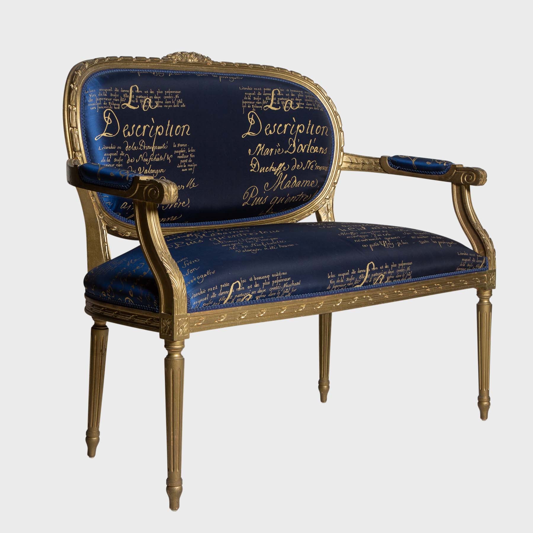 MAXFIELD PRIVATE COLLECTION | QUARTERMAINE OVAL BACK COUCH - MAXFIELD LA