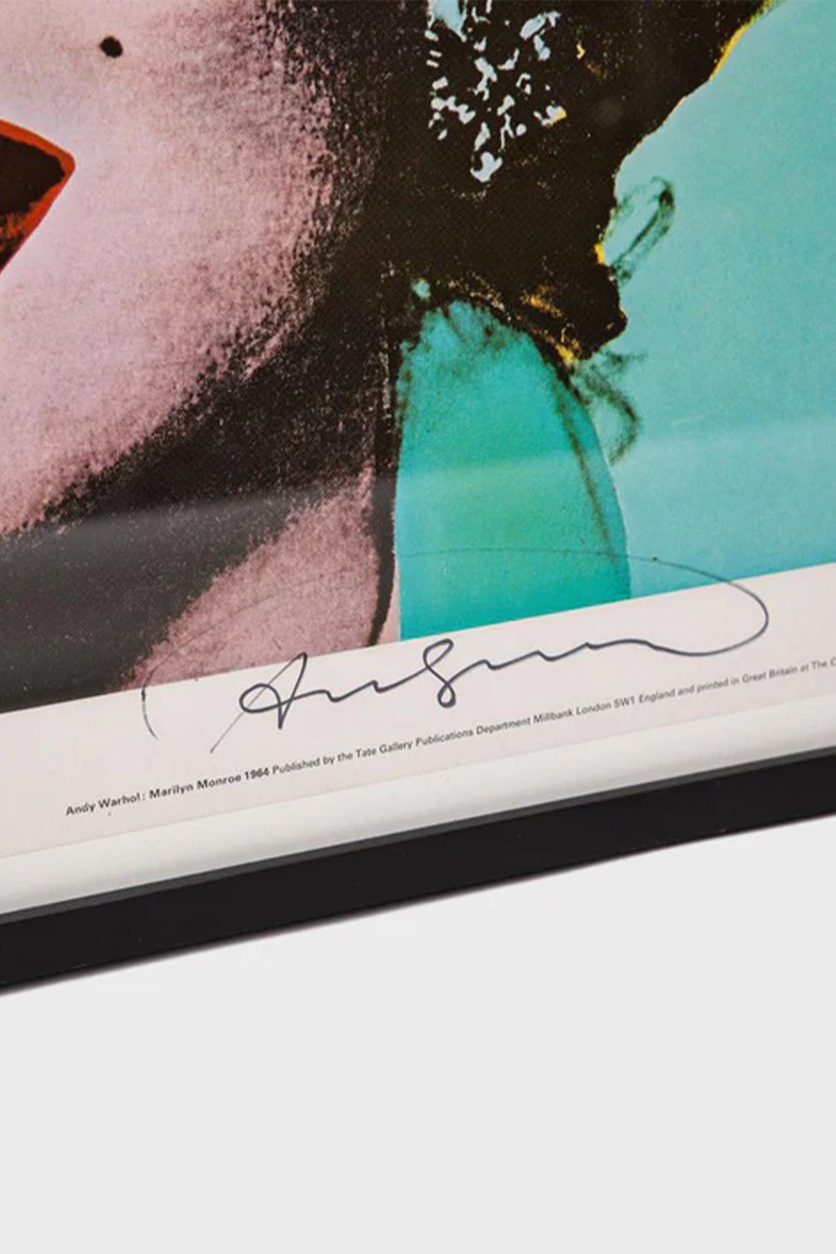 MAXFIELD PRIVATE COLLECTION | WARHOL TATE GALLERY EXHIBITION POSTER - MAXFIELD LA