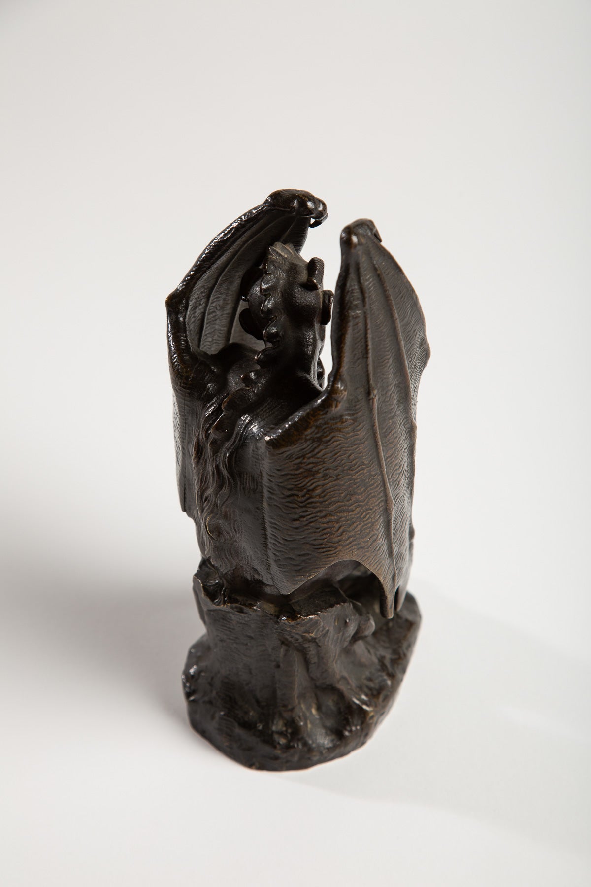 MAXFIELD PRIVATE COLLECTION | JEAN-JACQUES FEUCHÈRE 19TH CENTURY SATAN FIGURE