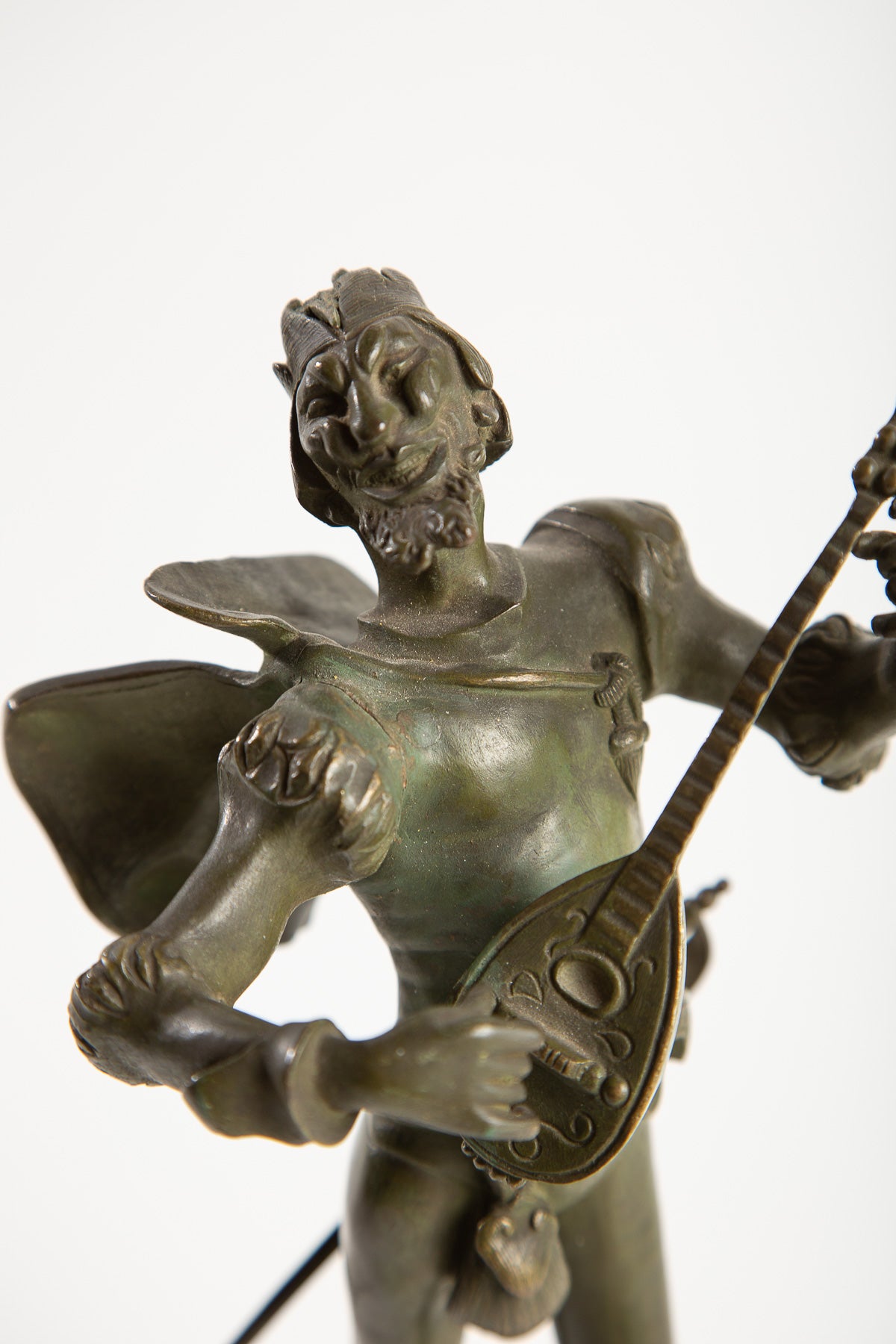 MAXFIELD PRIVATE COLLECTION | A. DE WEVER MEPHISTO WITH MANDOLIN SIGNED - MAXFIELD LA