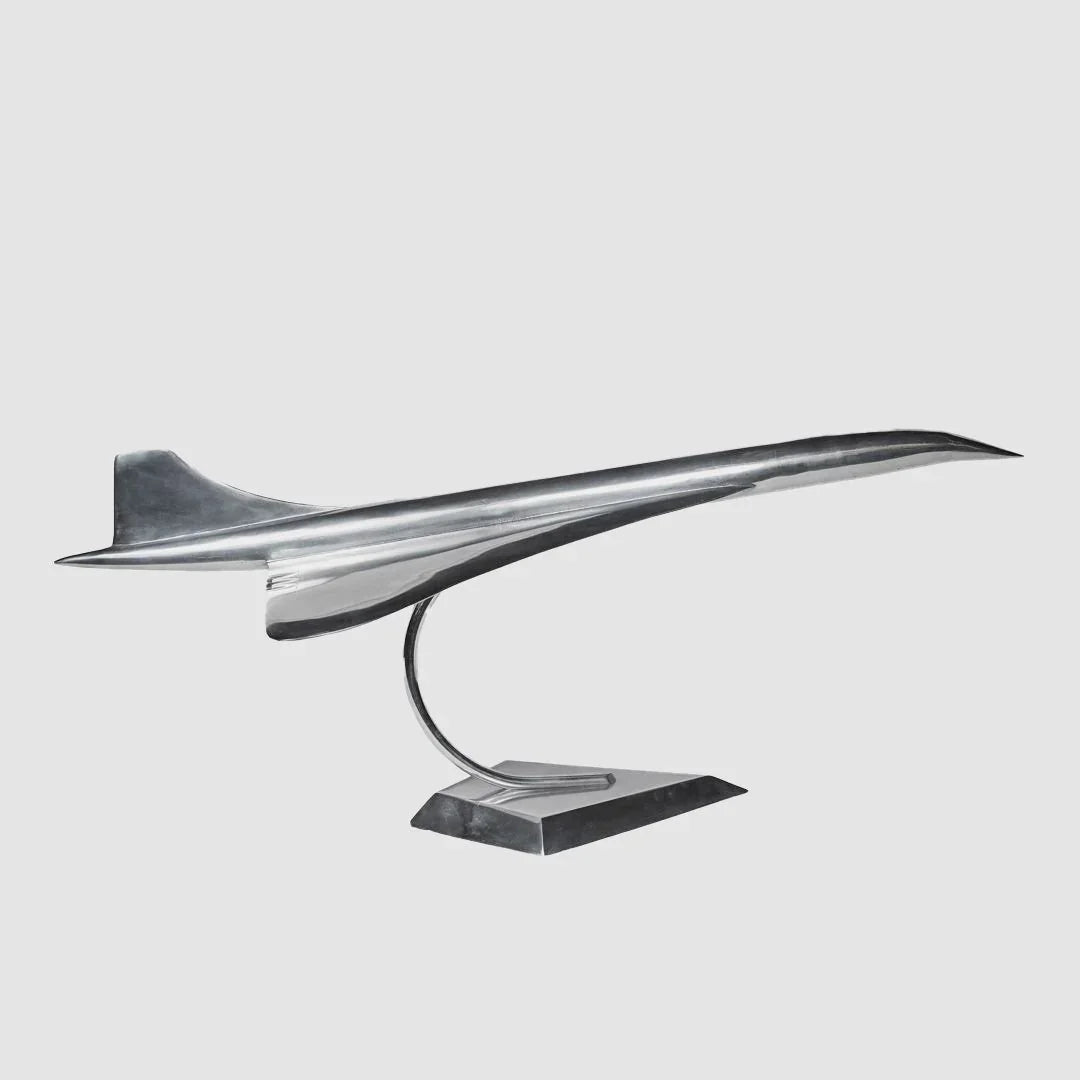 MAXFIELD PRIVATE COLLECTION | 1960'S ALUMINUM CONCORDE MODEL