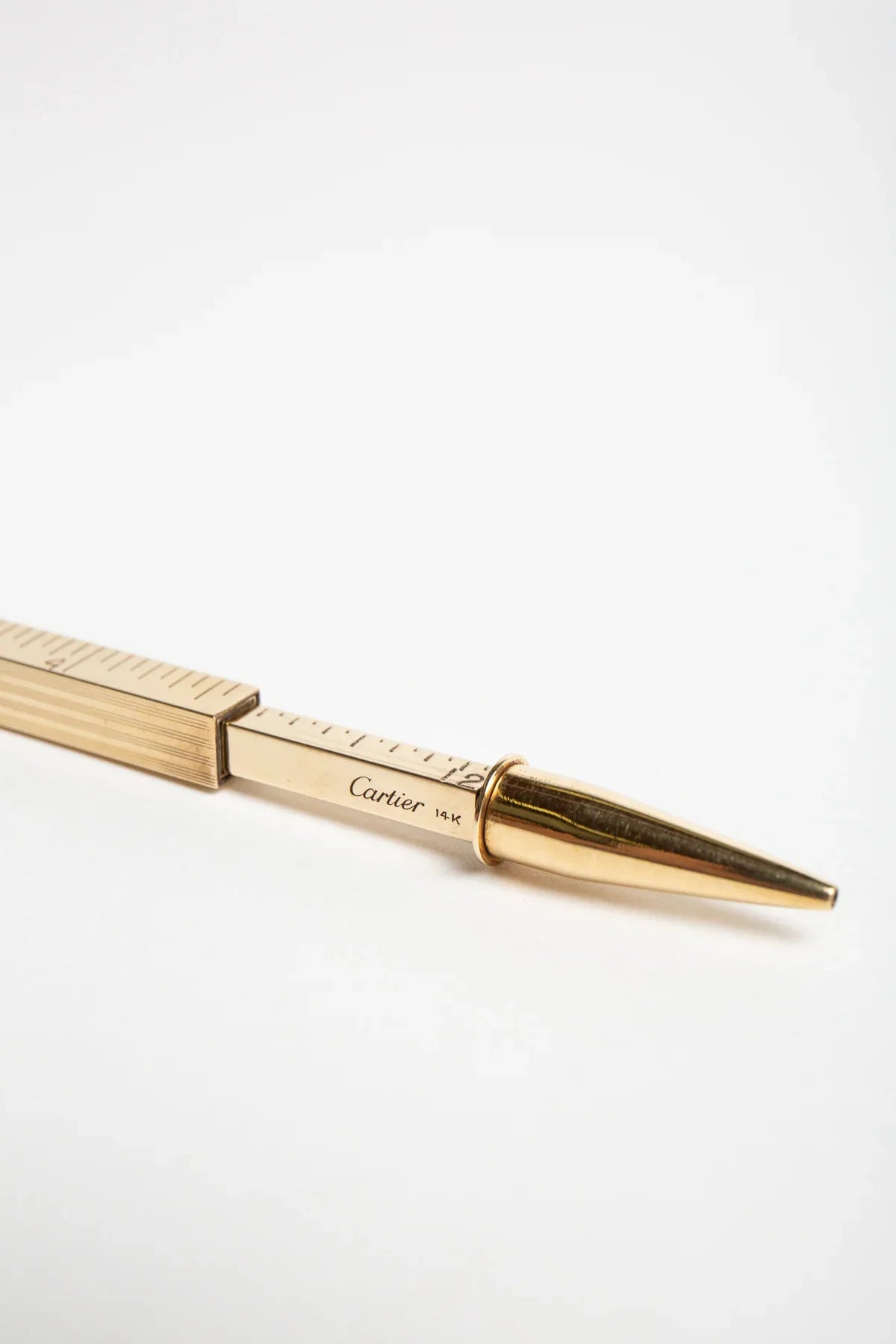 Cartier | 1950s 18k Gold Ruler Pen