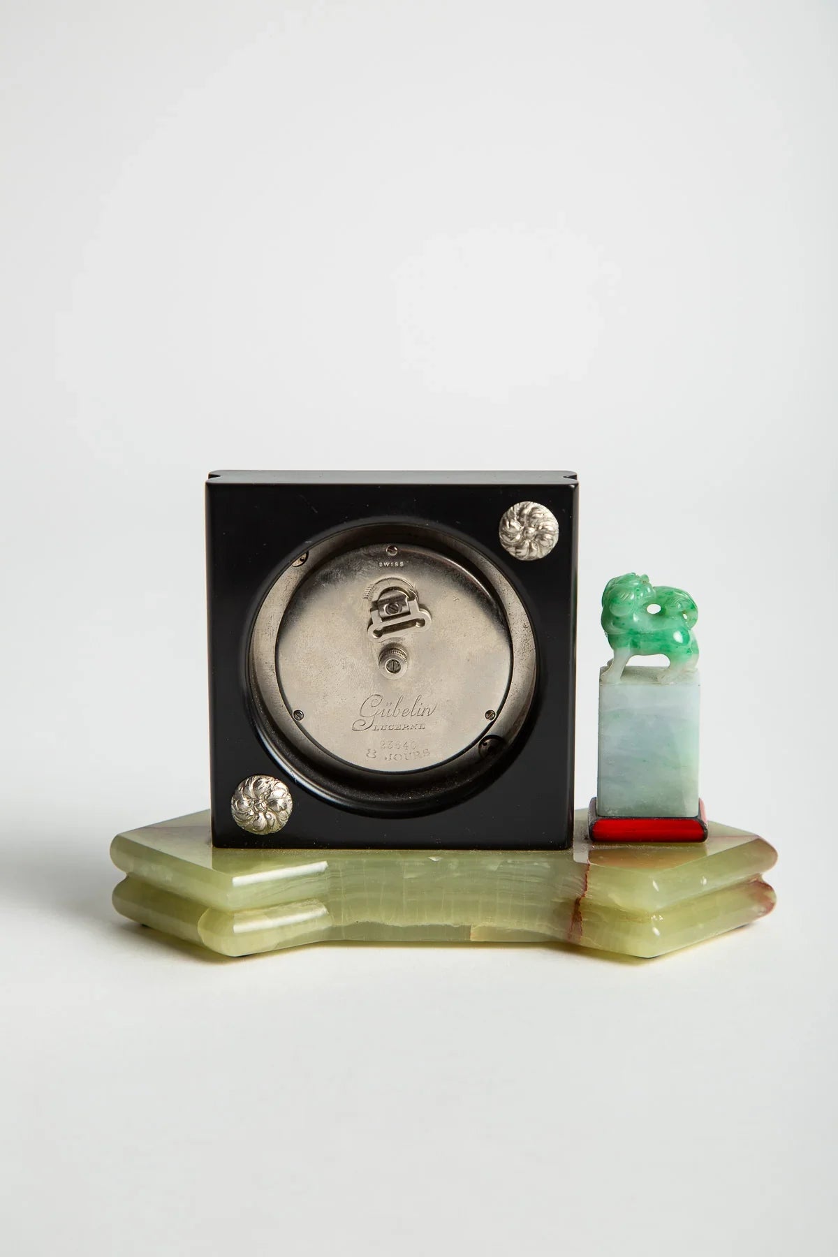 Gübelin | 1930s Marble Desk Clock