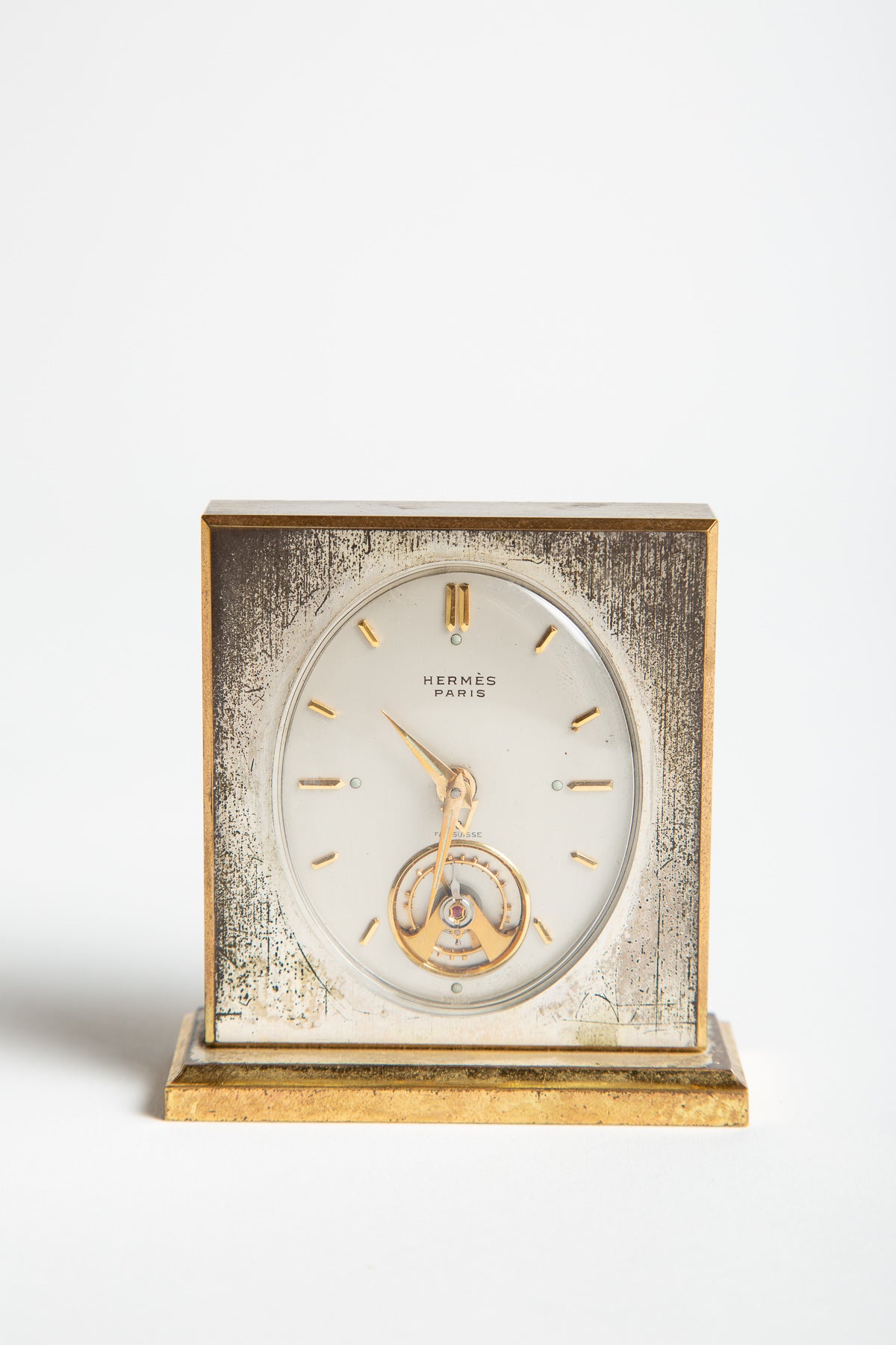 HERMÈS | 1960'S DESK CLOCK - MAXFIELD LA
