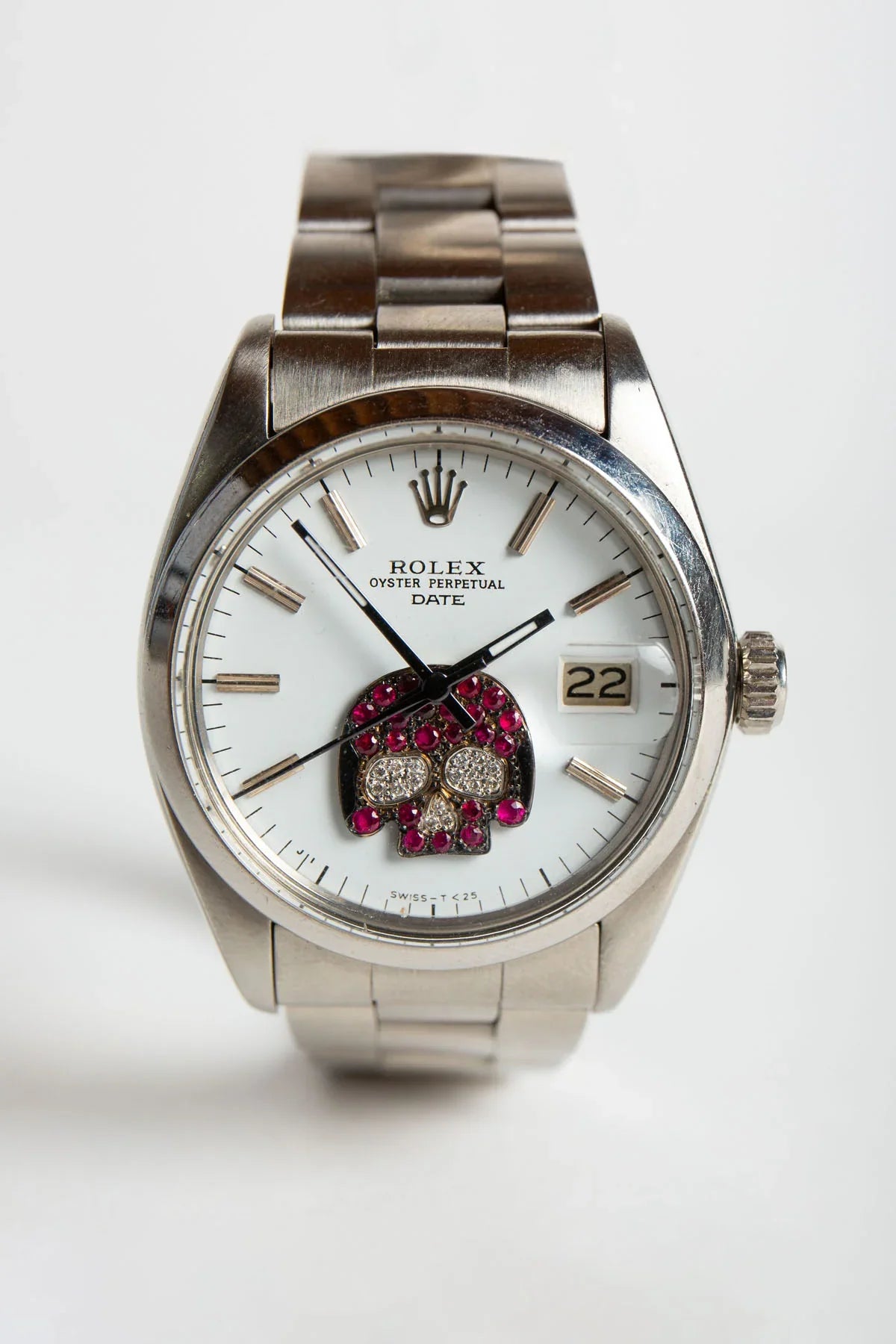 ROLEX | VINTAGE ROLEX DATEJUST SKULL WATCH