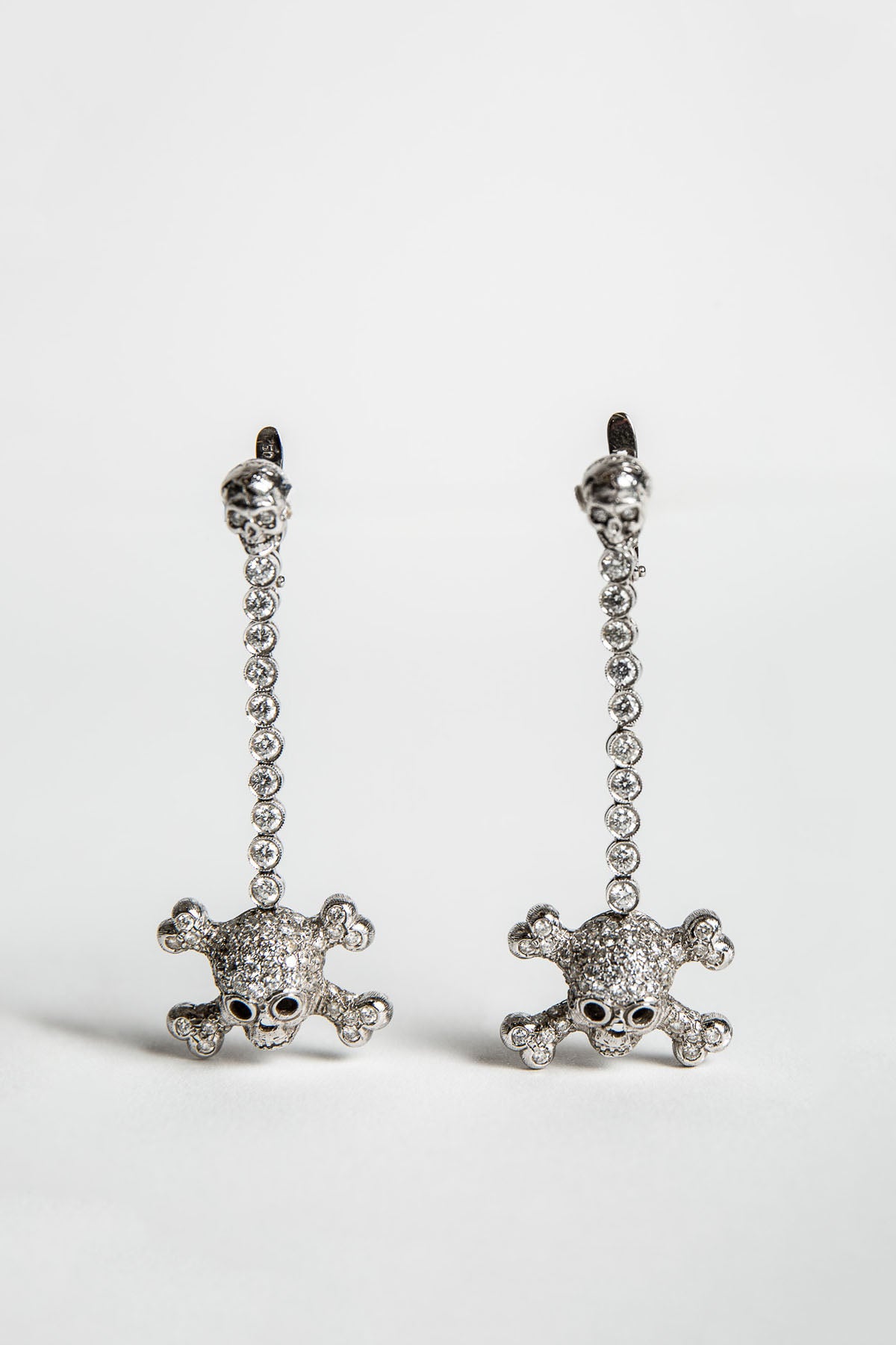 CODOGNATO | VINTAGE 3C 1950'S SKULL EARRINGS - MAXFIELD LA