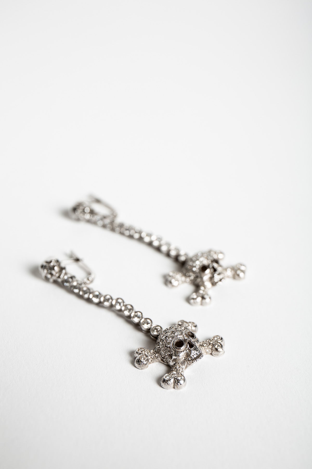 CODOGNATO | VINTAGE 3C 1950'S SKULL EARRINGS - MAXFIELD LA
