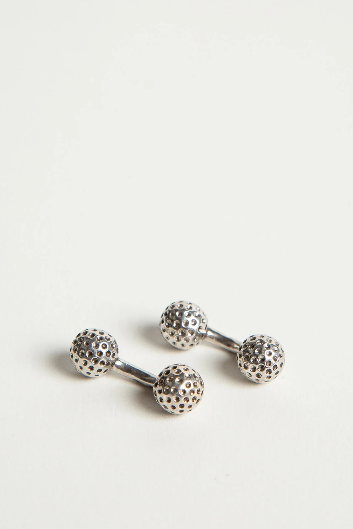 HERMÈS | VINTAGE GOLFBALL CUFFLINKS