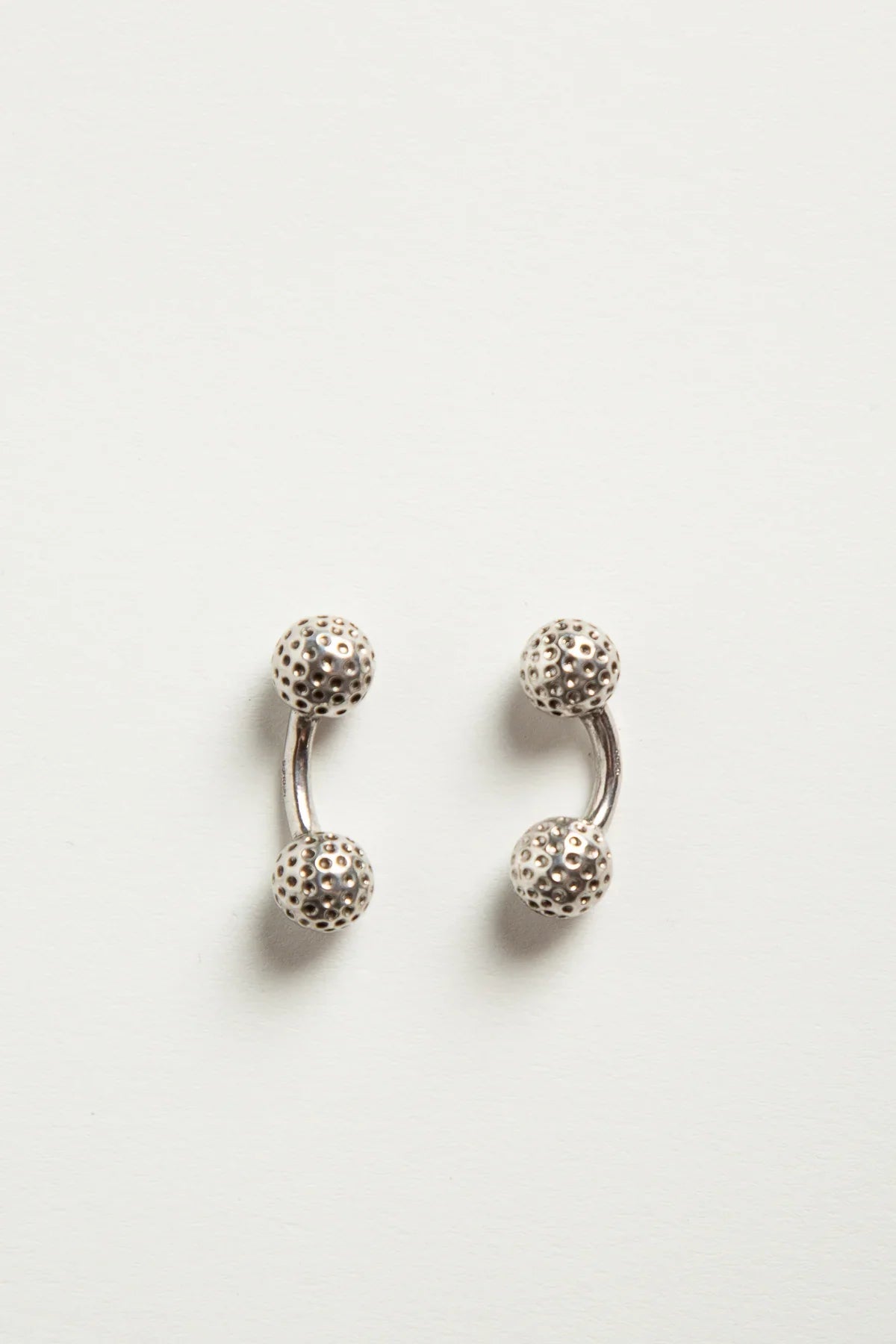 HERMÈS | VINTAGE GOLFBALL CUFFLINKS