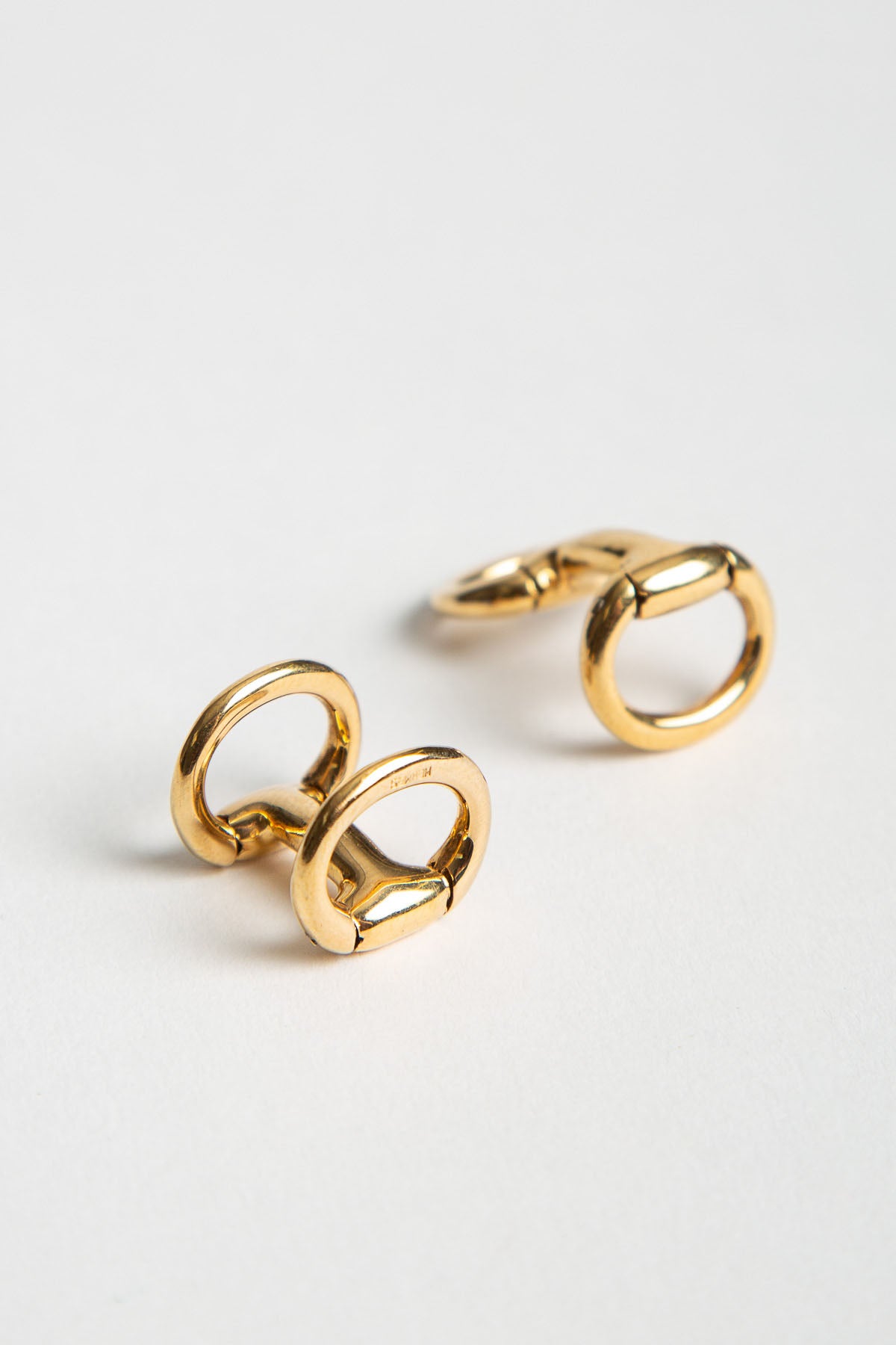 Hermès | Vintage 18k Horsebit Cufflinks