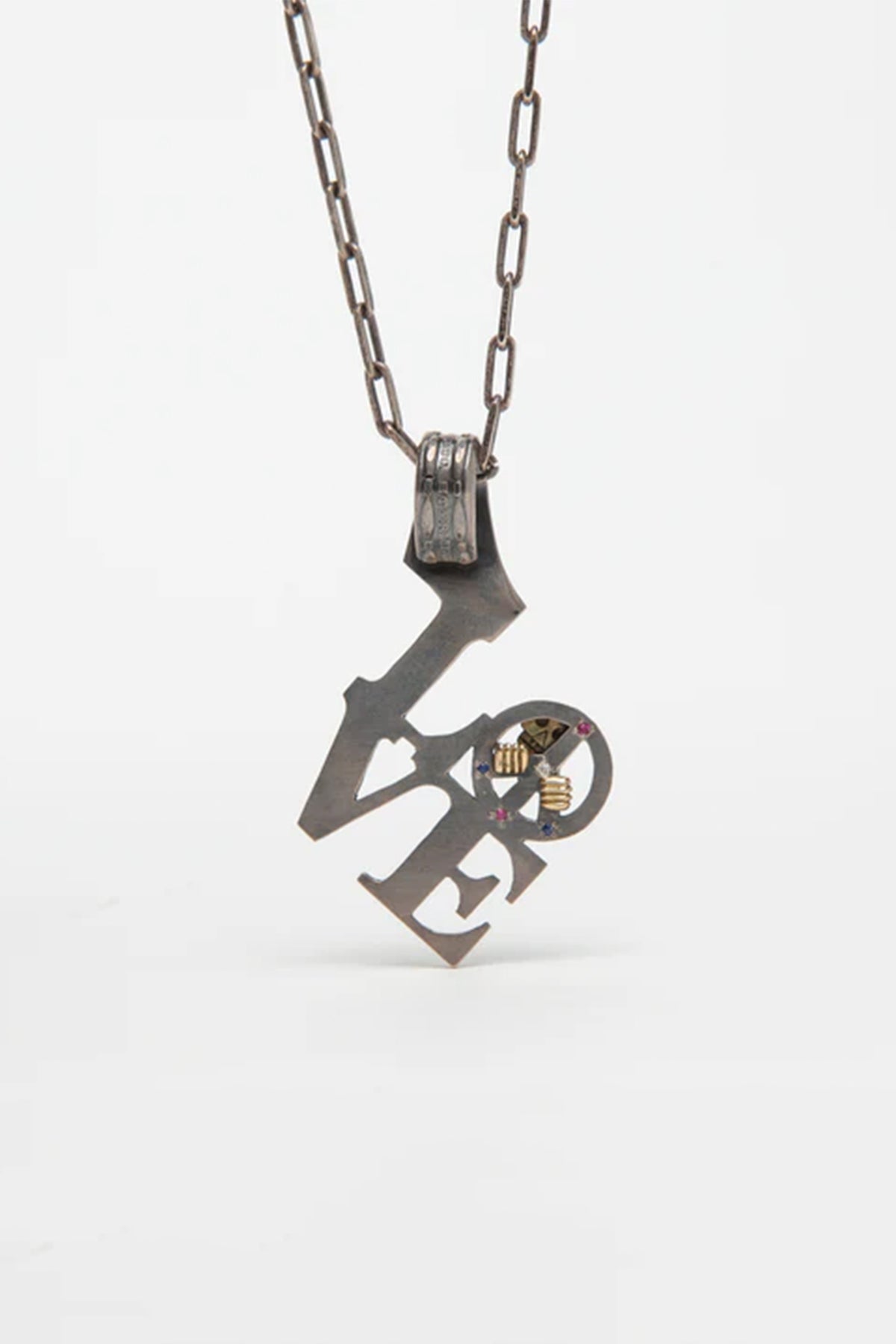 BLIND MAN TOGS | TIFFANY LOVE PEACE NECKLACE