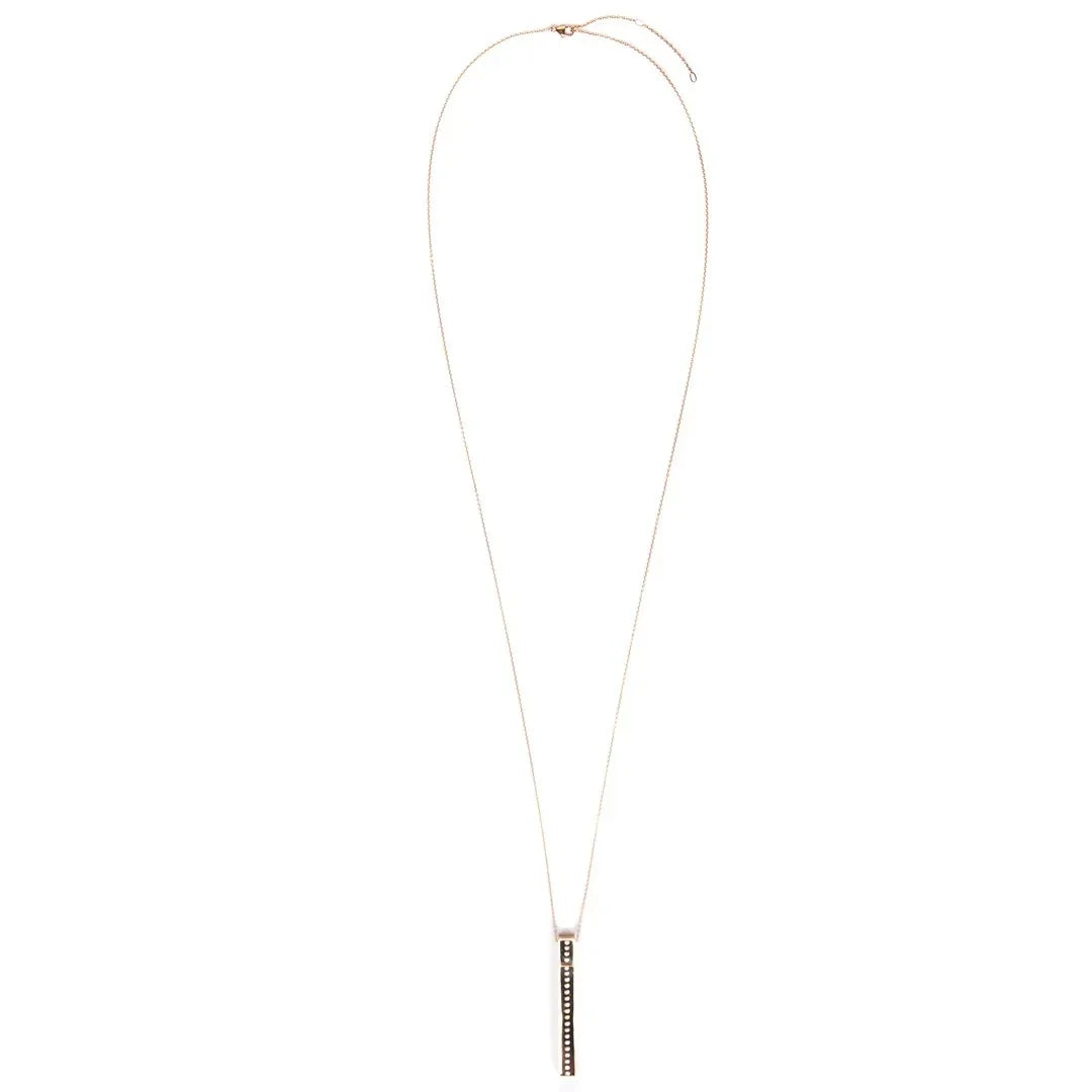 DIANE KORDAS | GOLD AND DIAMOND PERFUME BOTTLE NECKLACE