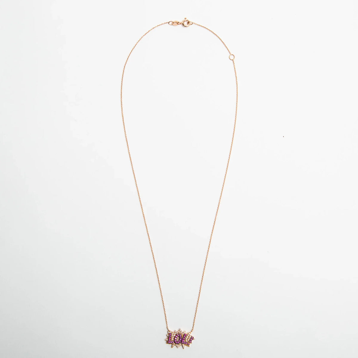 DIANE KORDAS | LOL DIAMOND SAPPHIRE NECKLACE