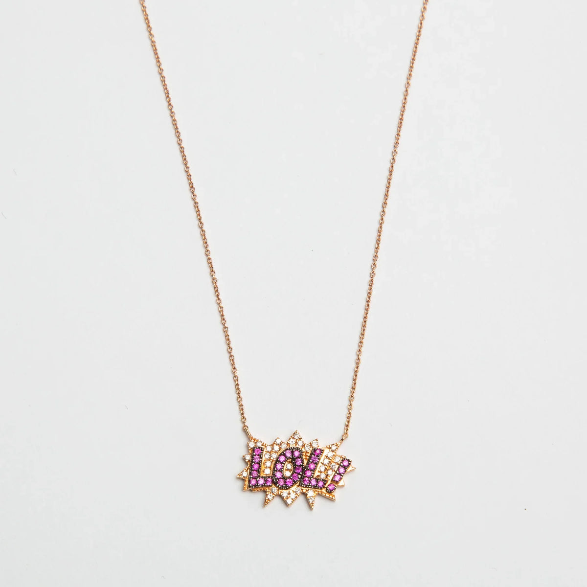 DIANE KORDAS | LOL DIAMOND SAPPHIRE NECKLACE