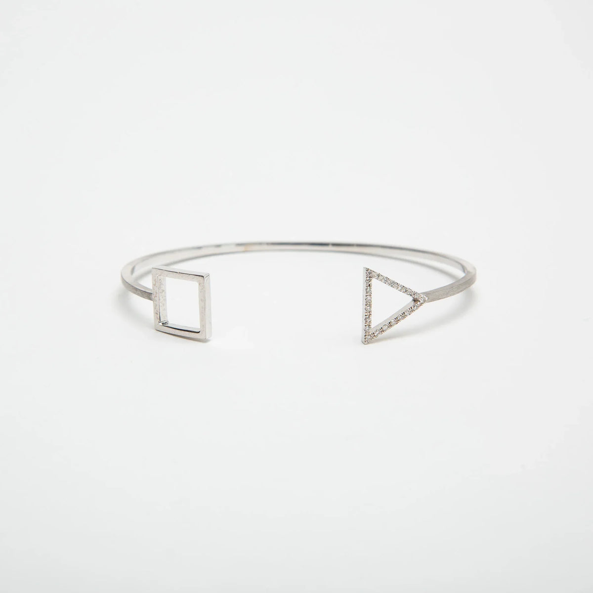 HADAR NORNBERG | SQUARE & TRIANGLE DIAMOND BRACELET