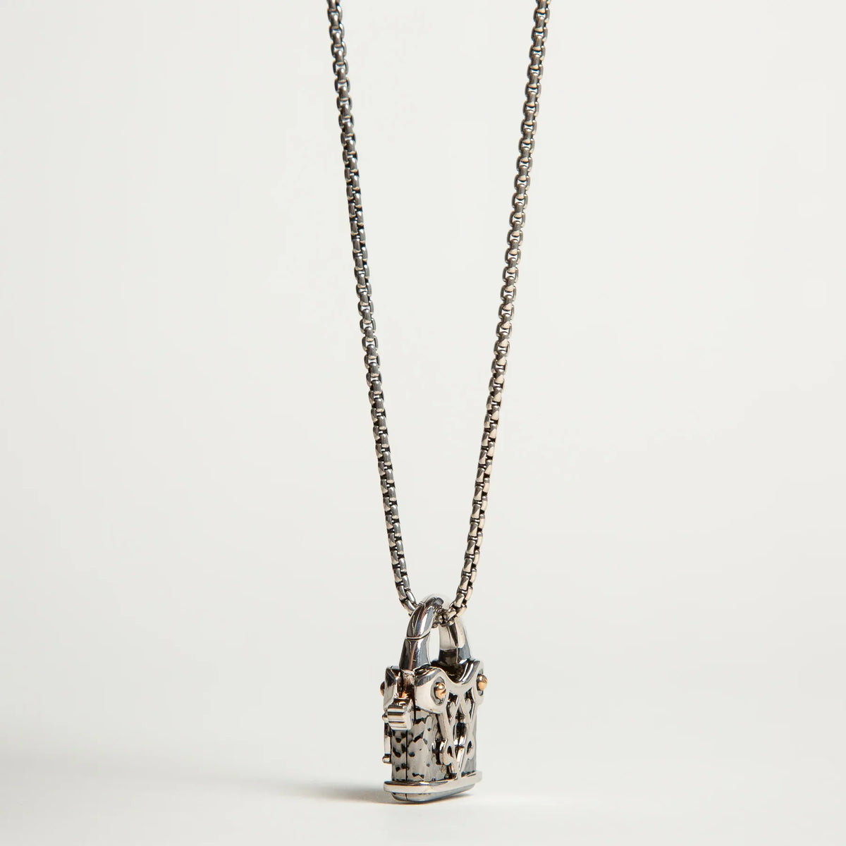 STEPHEN WEBSTER | PADLOCK PENDANT NECKLACE