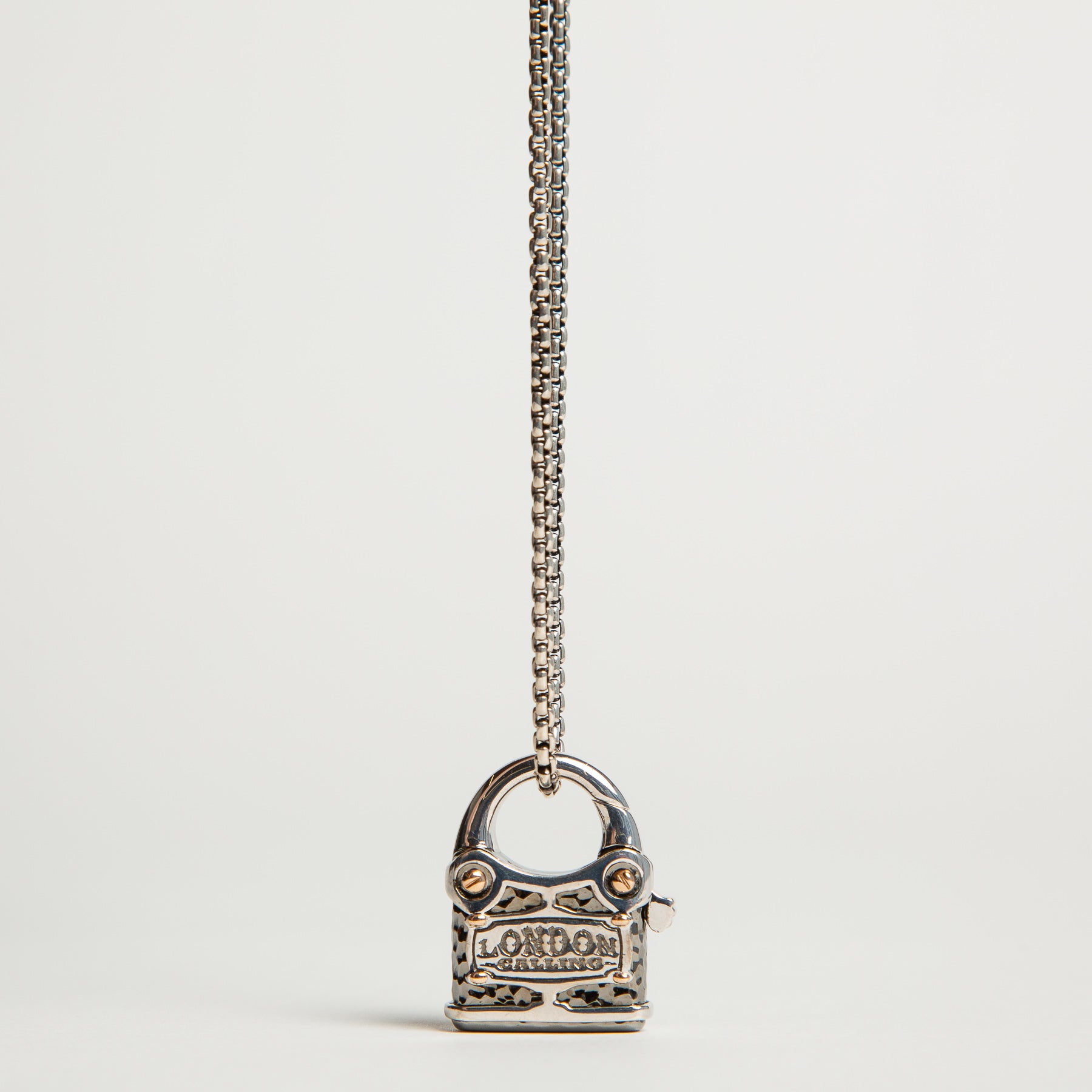 STEPHEN WEBSTER | PADLOCK PENDANT NECKLACE