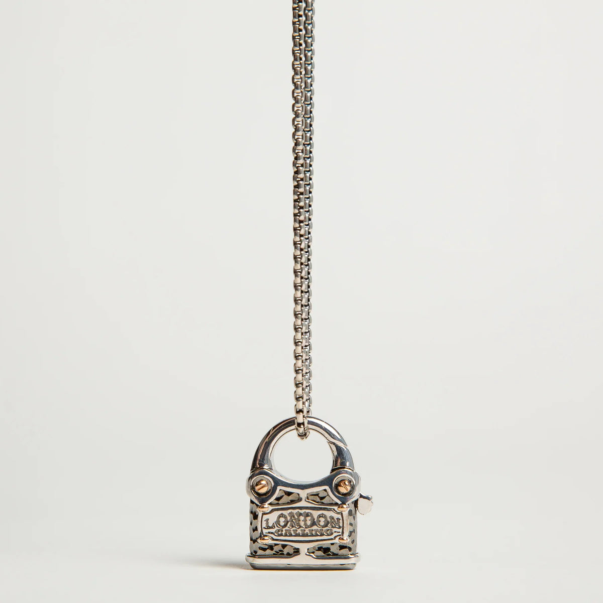 STEPHEN WEBSTER | PADLOCK PENDANT NECKLACE