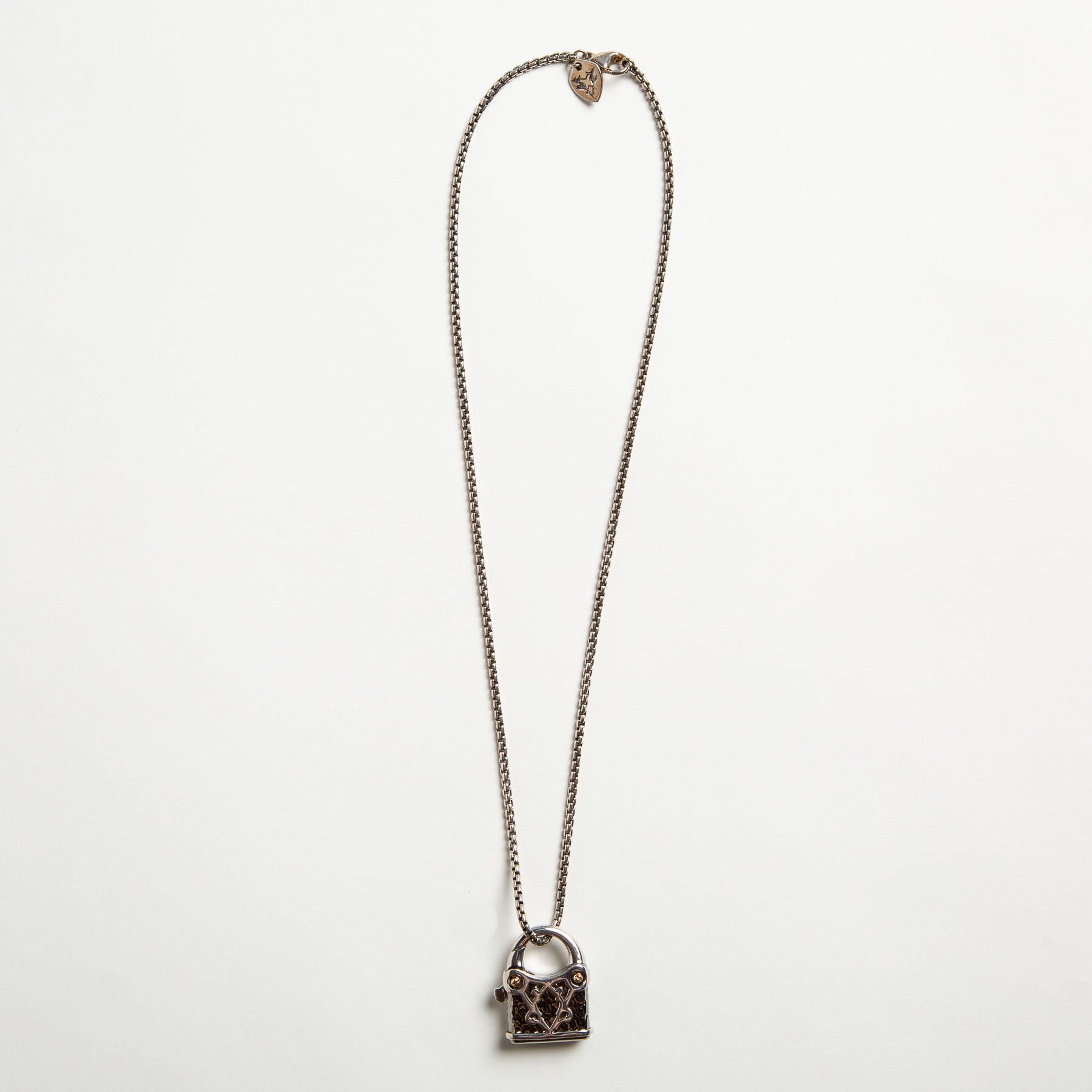 STEPHEN WEBSTER | PADLOCK PENDANT NECKLACE