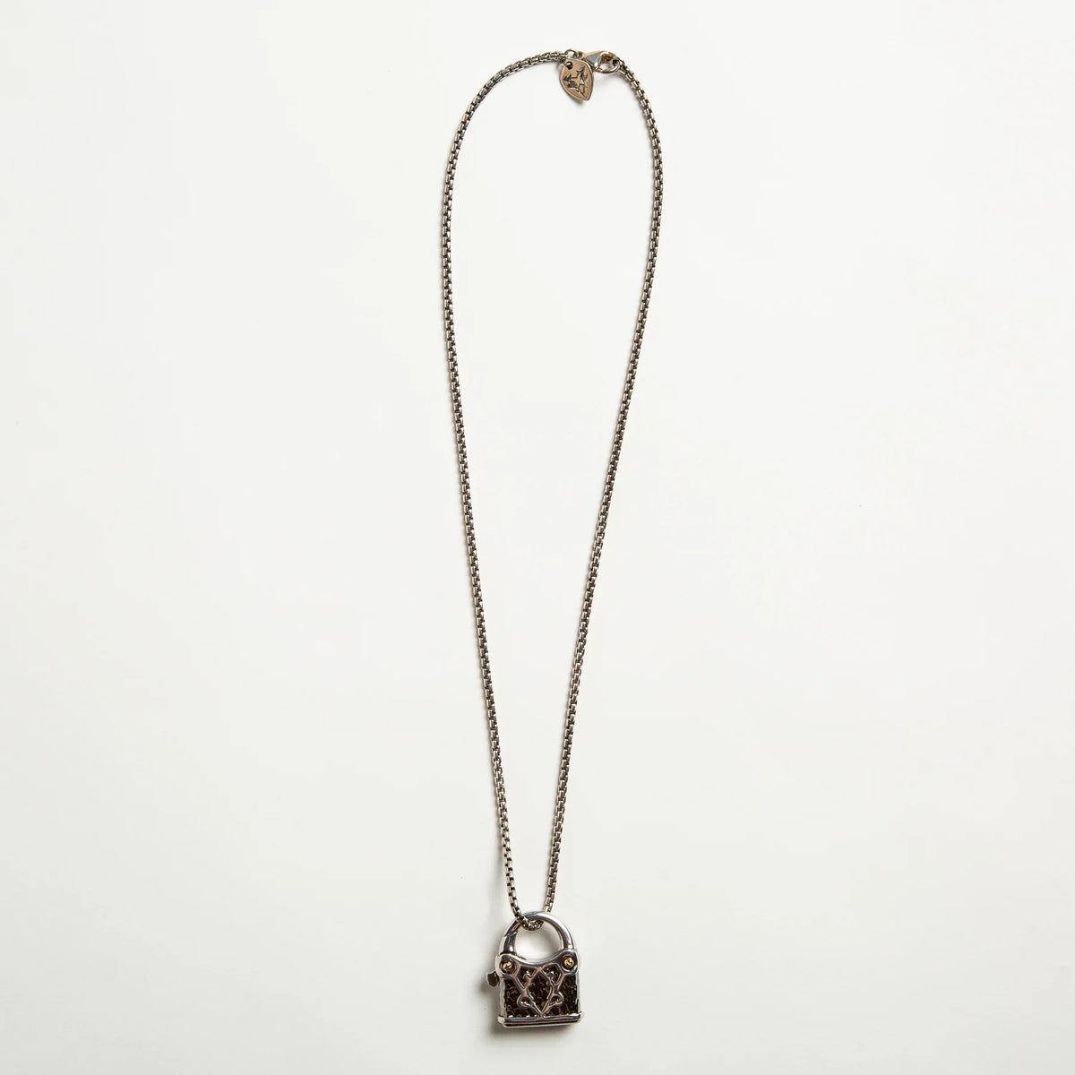 STEPHEN WEBSTER | PADLOCK PENDANT NECKLACE