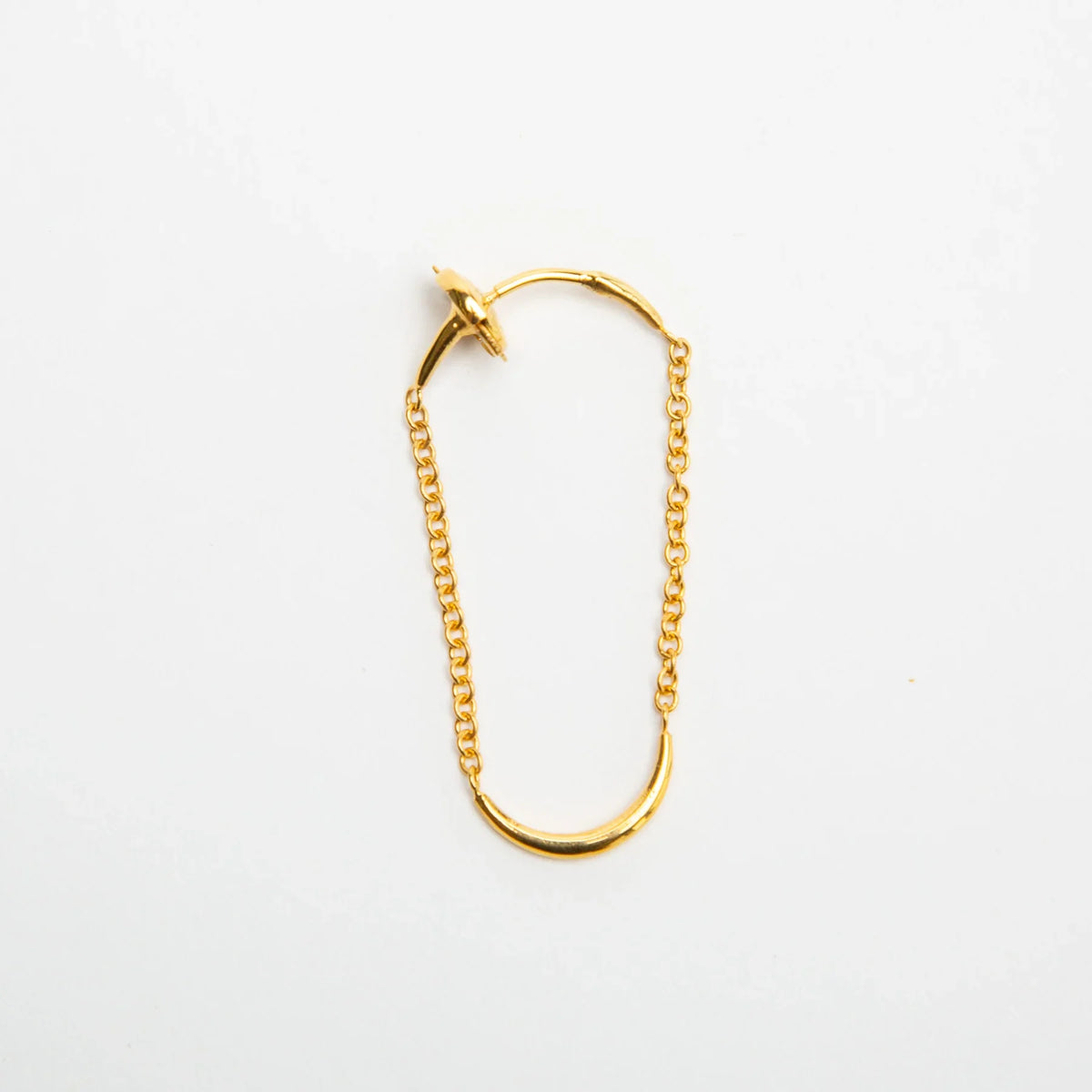 OTZAR | XS GOLD CHAIN SINGLE EARRING