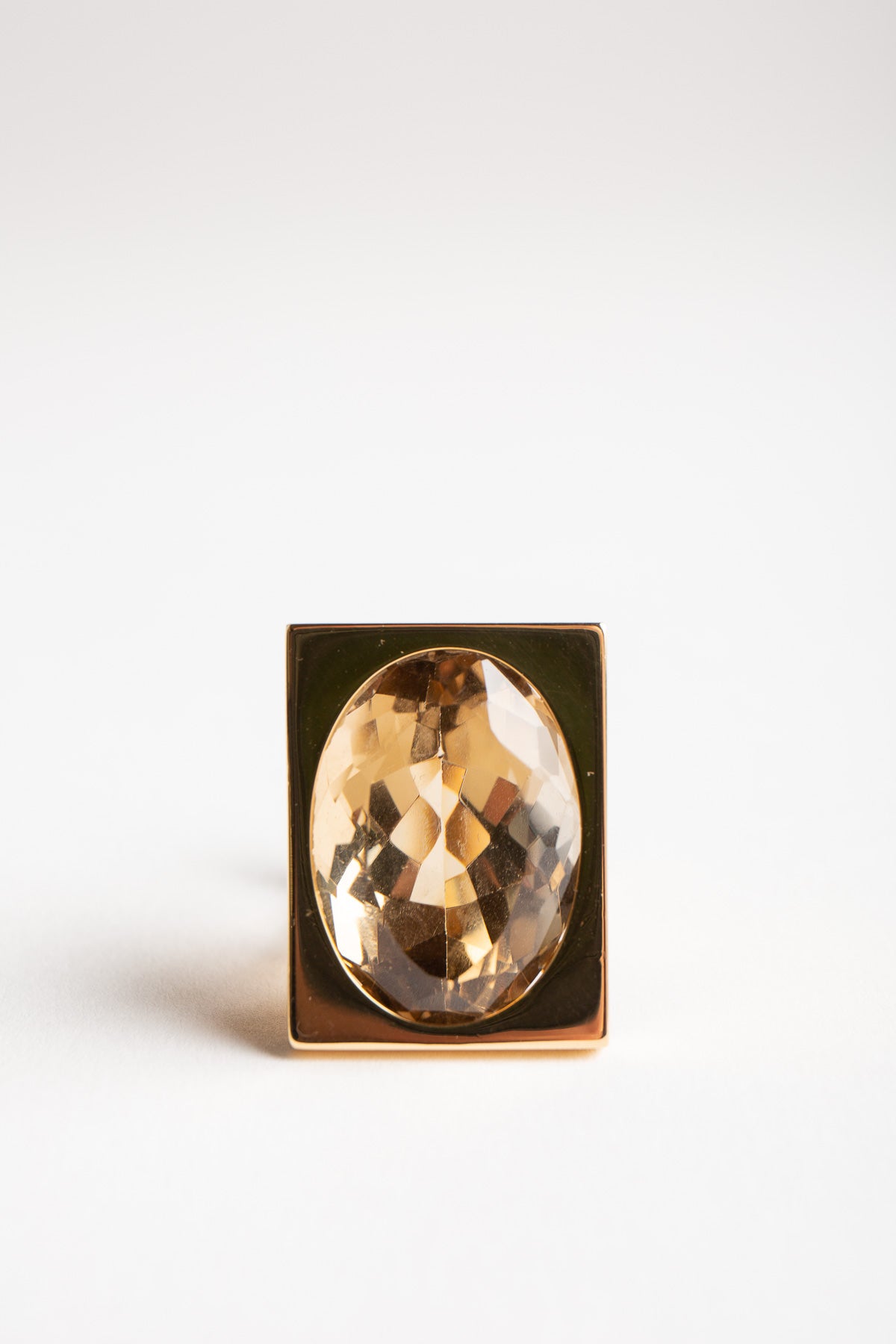 JEAN VENDOME | 1970'S RUTILATED QUARTZ RING