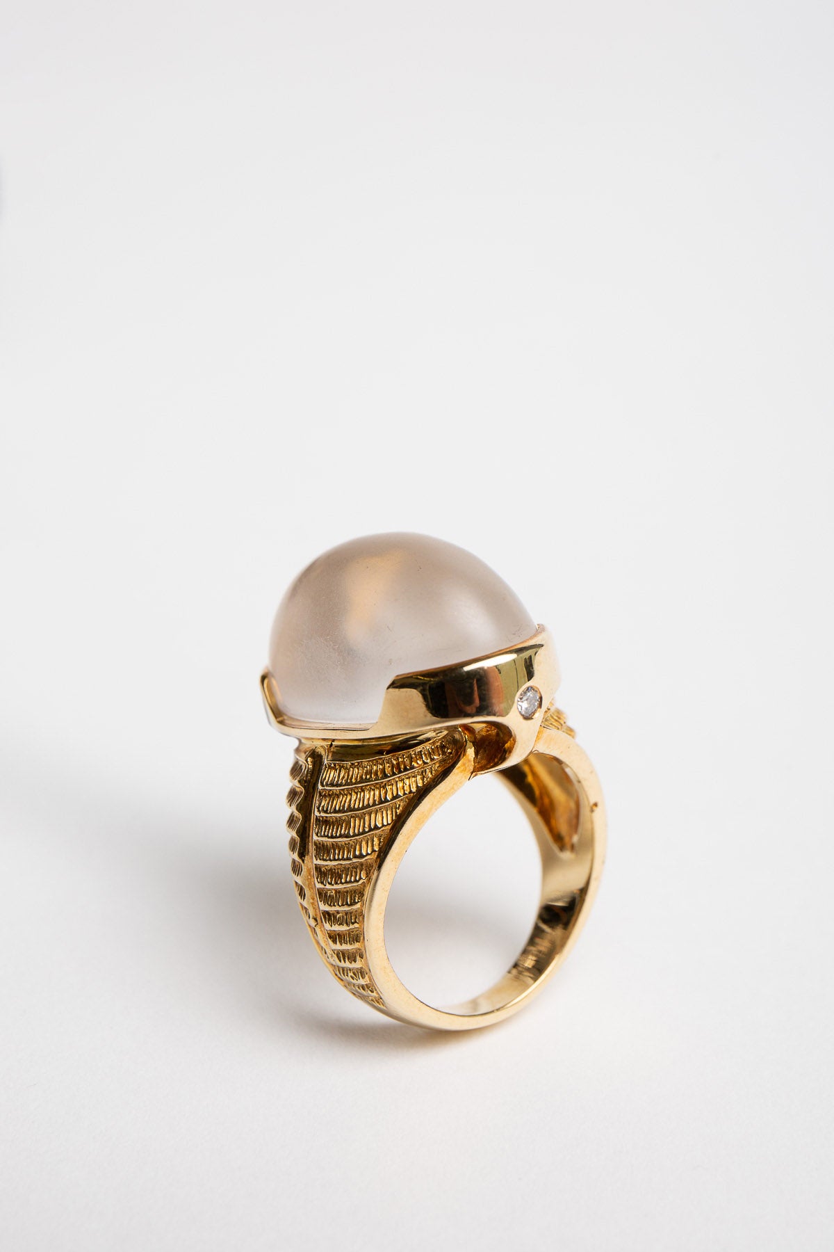 SARAH JANE WILDE | CLEAR QUARTZ RING