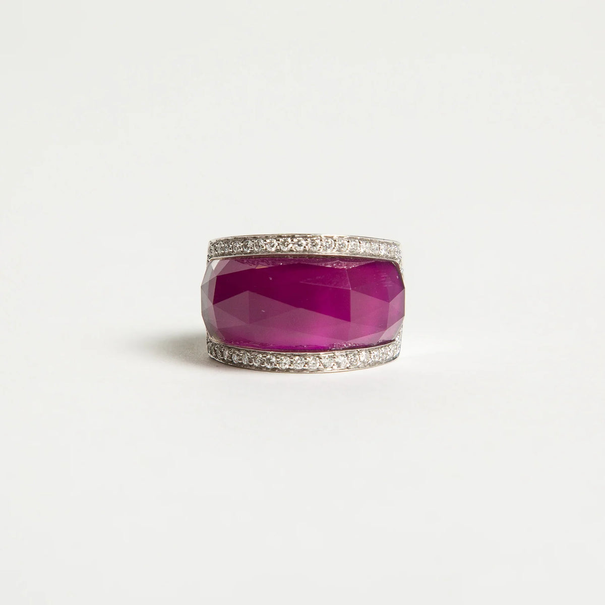 STEPHEN WEBSTER | AGATE DIAMOND HAZE RING